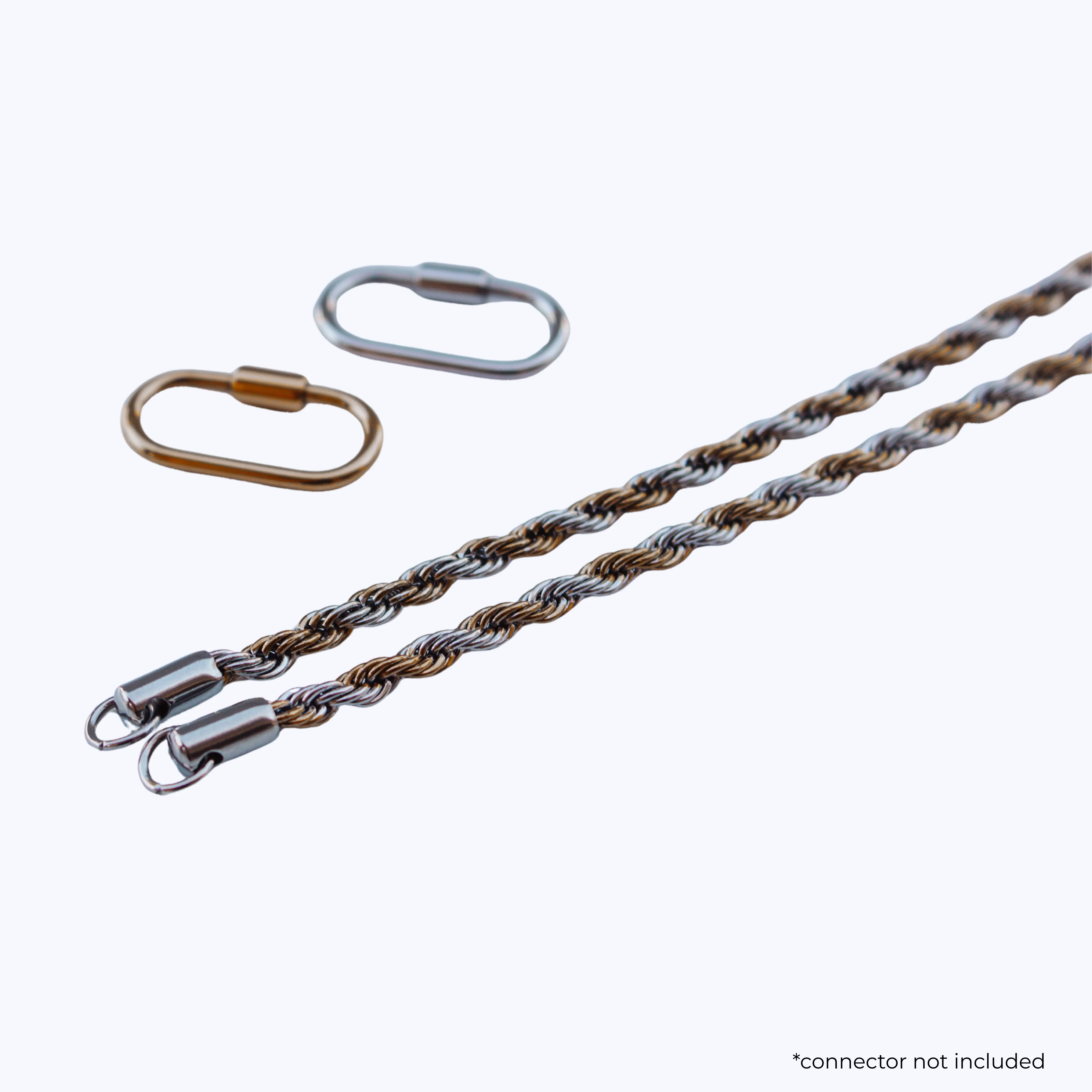 Braided Mixed Metal Chain - LaurellaDeville x Babe Co. - Image 3