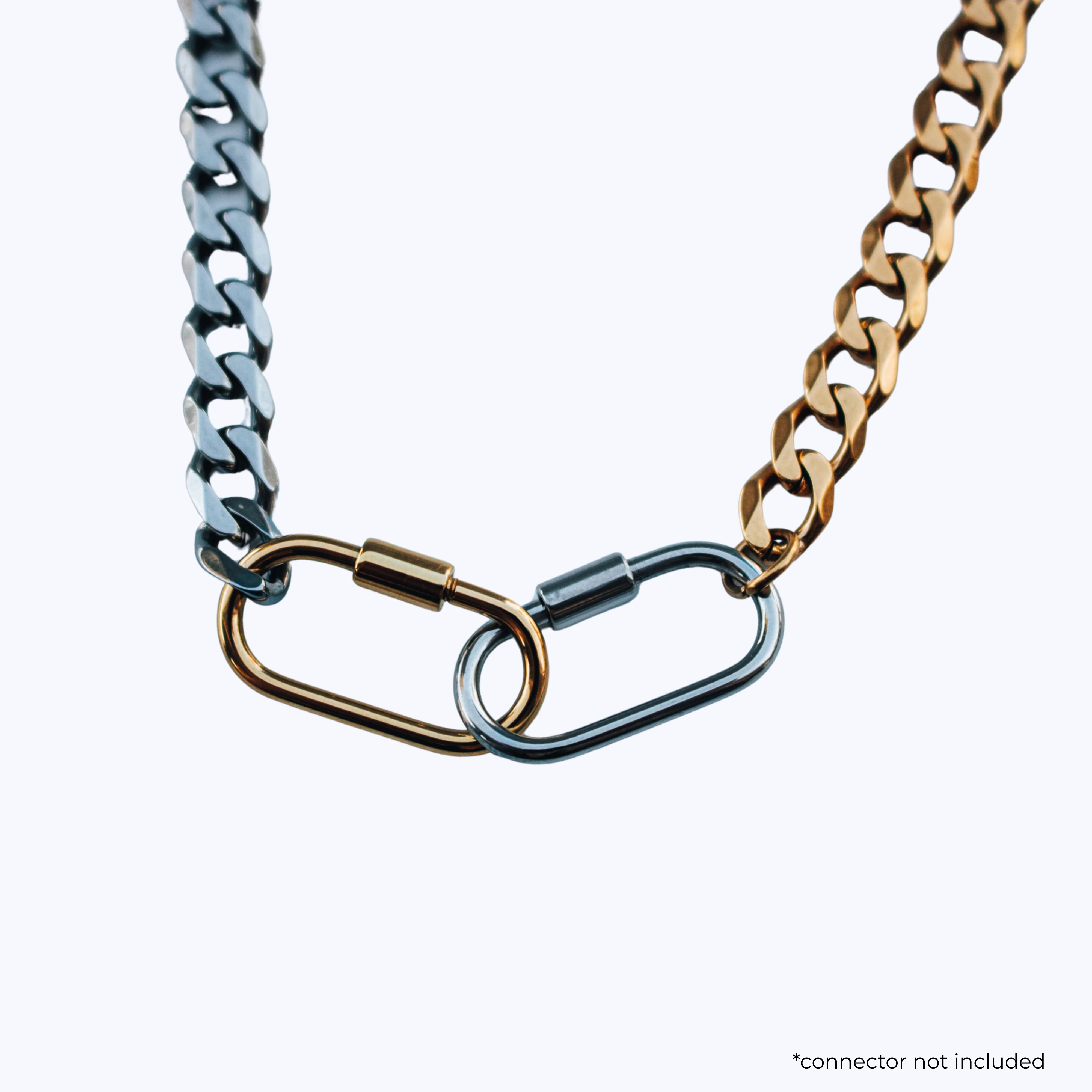 Dual Tone Curb Link Chain - LaurellaDeville x Babe Co. - Image 3