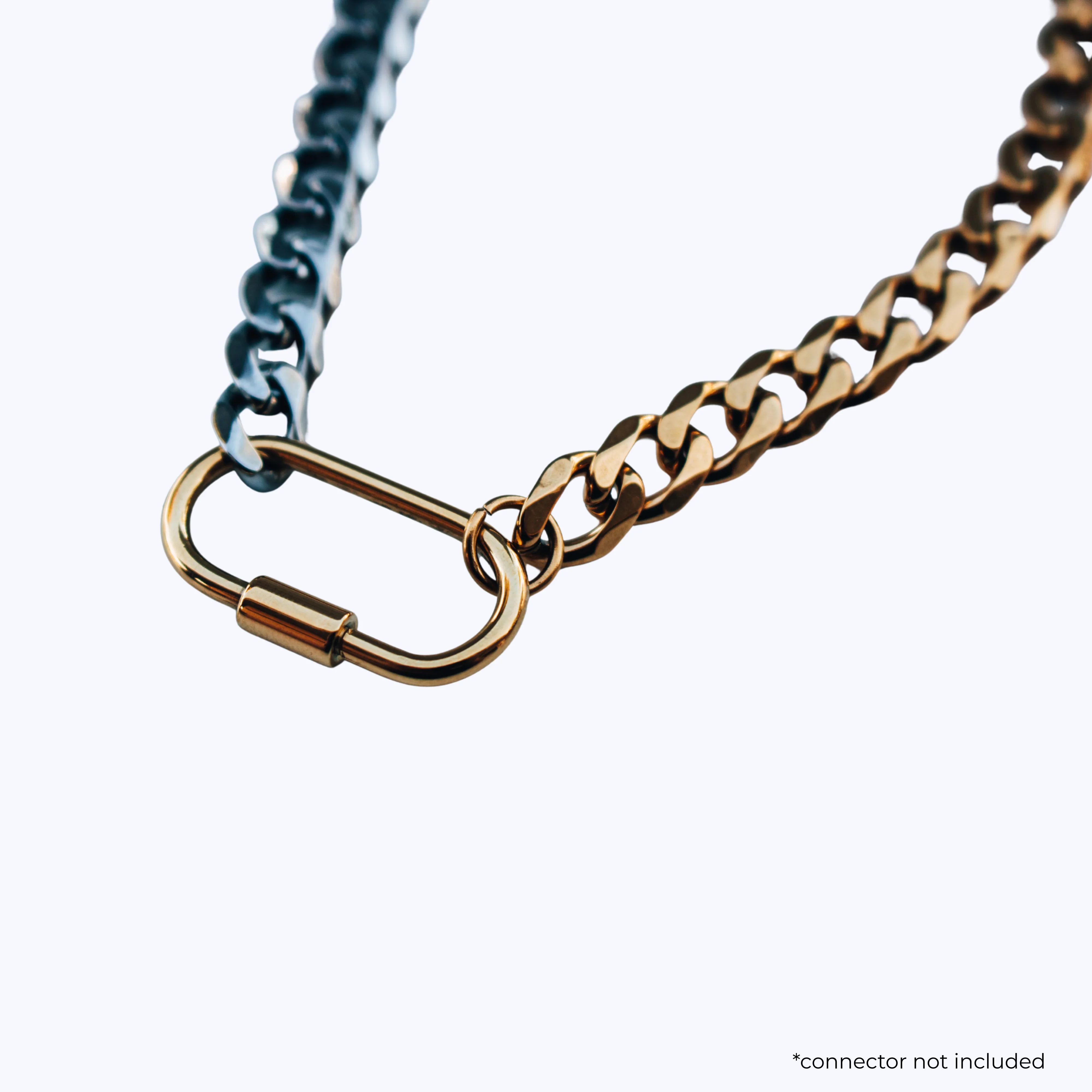 Dual Tone Curb Link Chain - LaurellaDeville x Babe Co. - Image 5