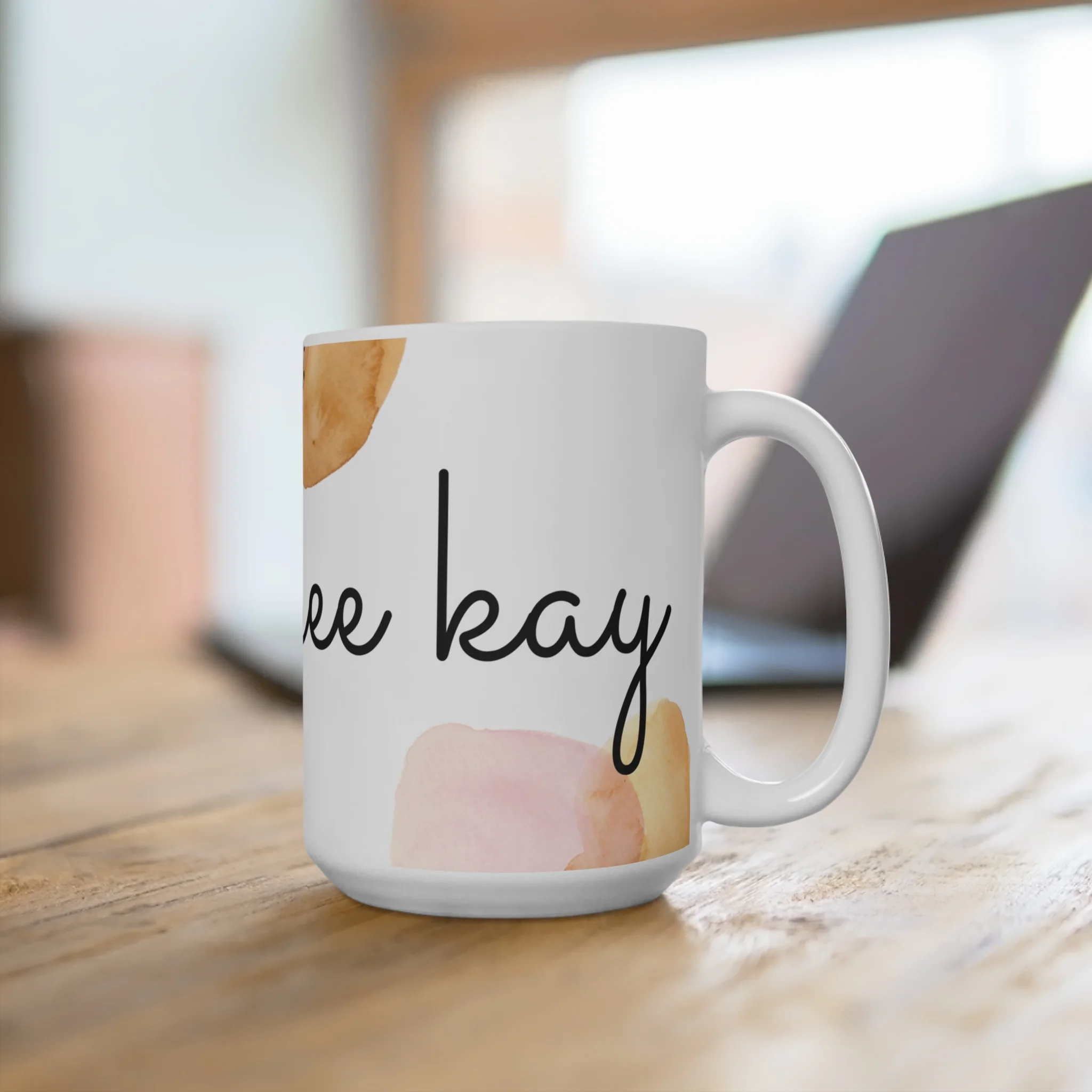 Eff You See Kay Geometric - 15 oz Mug - Image 4