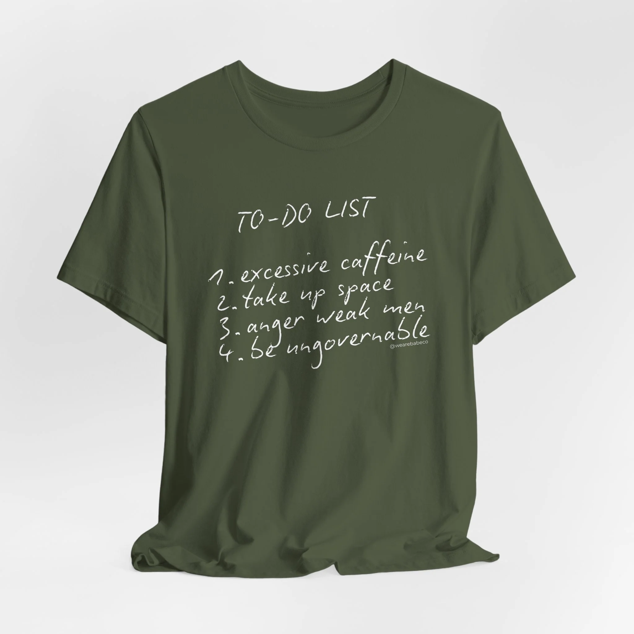Feminist To-Do List - Unisex Tee - Image 16