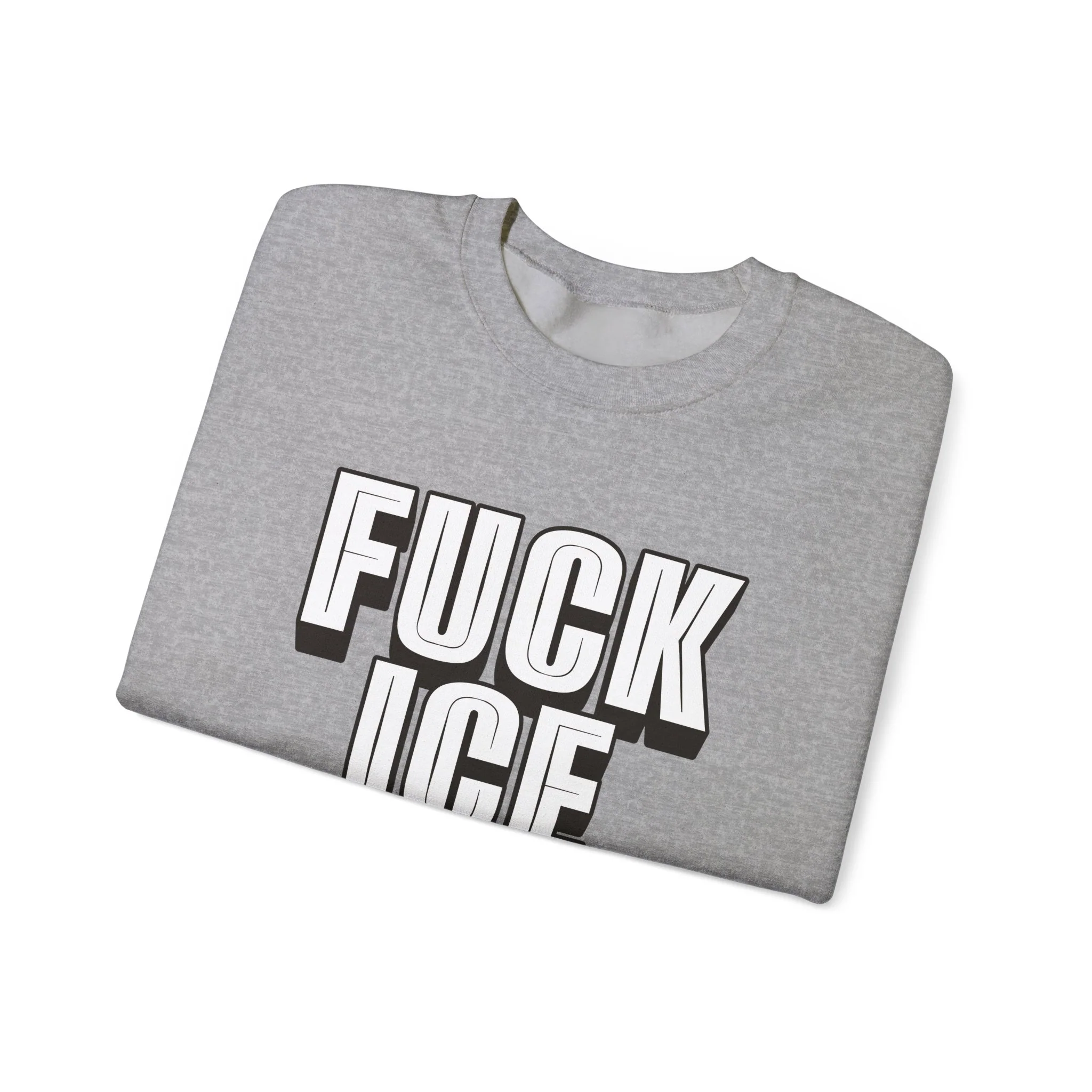 Fuck ICE - Unisex Crewneck Sweatshirt - Image 14