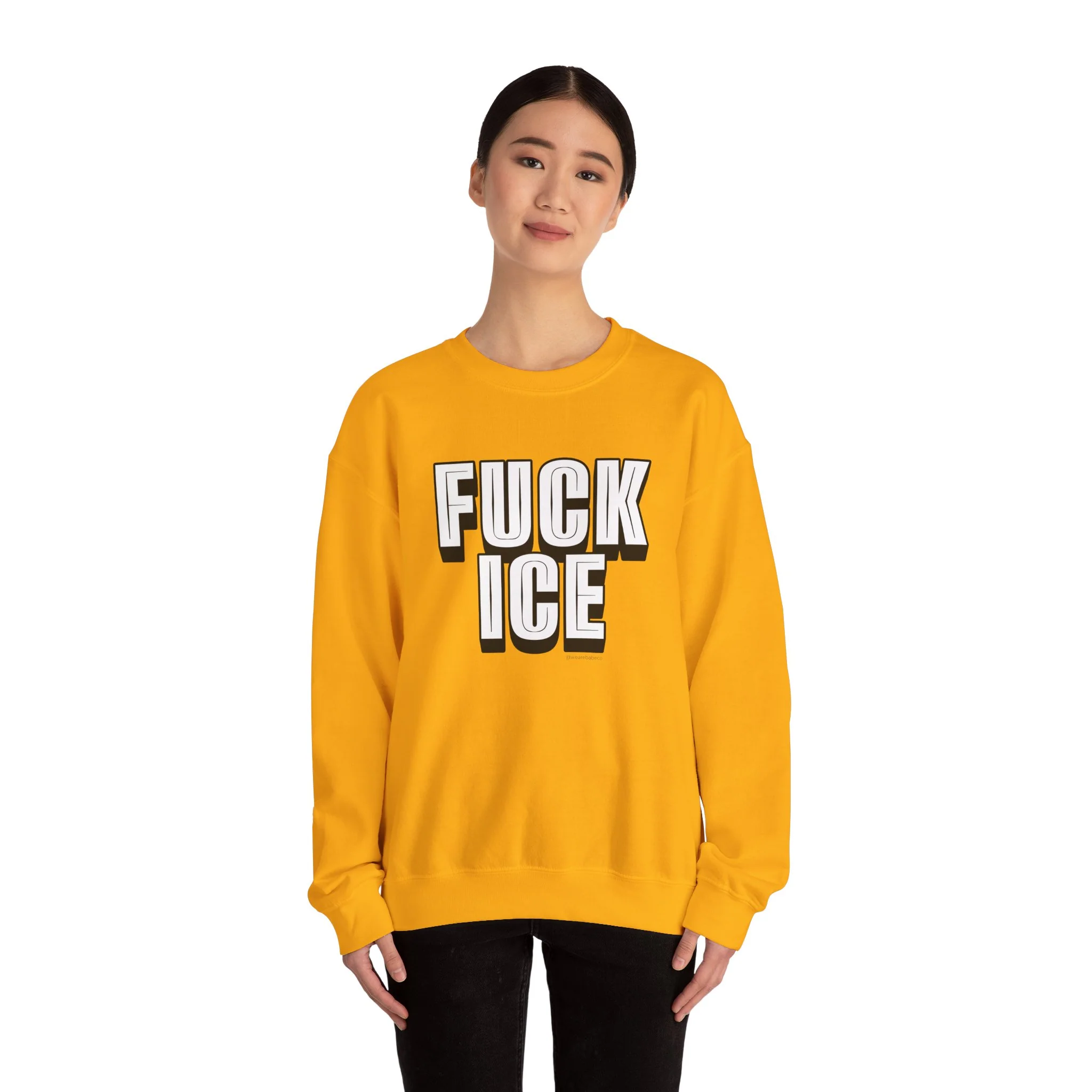 Fuck ICE - Unisex Crewneck Sweatshirt - Image 18