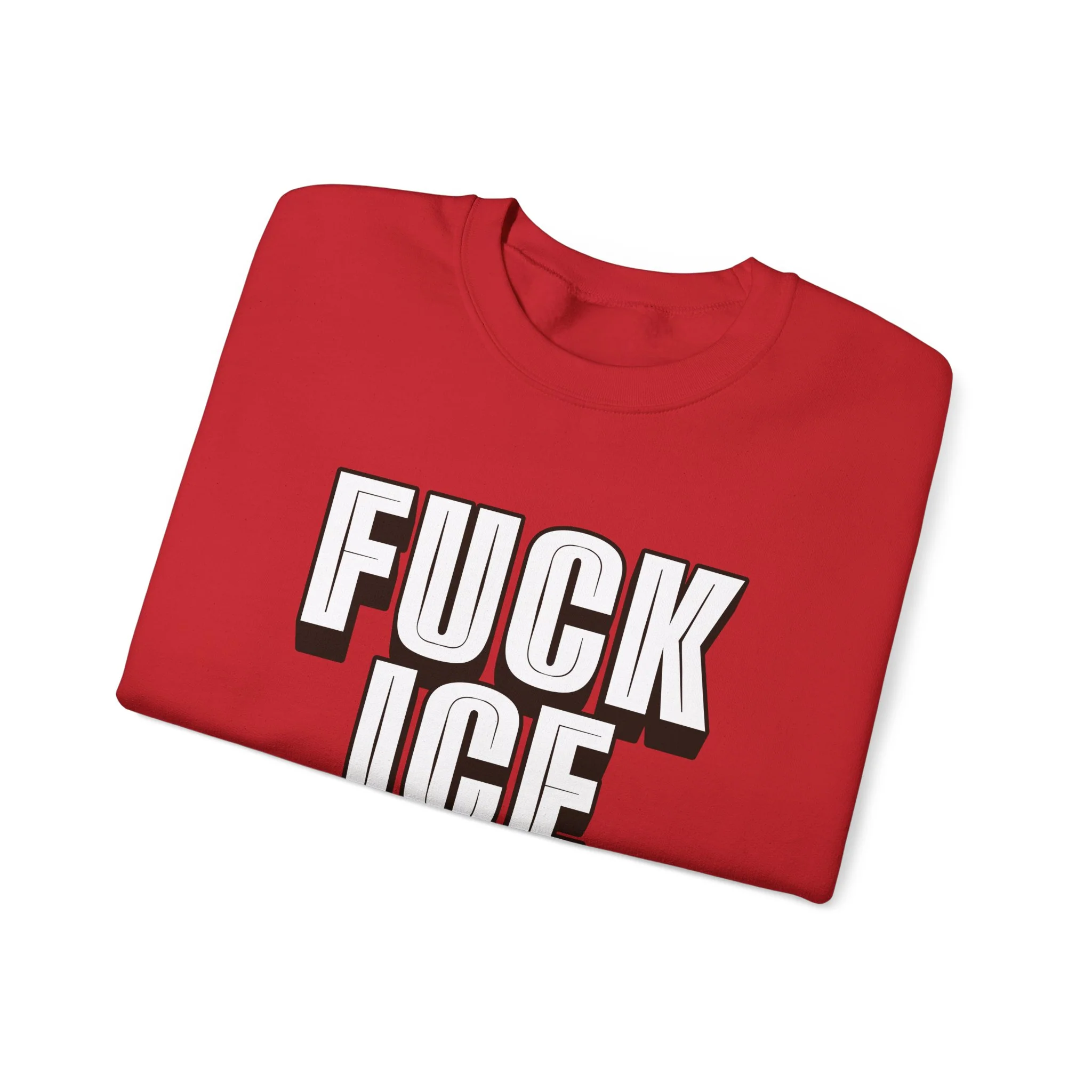 Fuck ICE - Unisex Crewneck Sweatshirt - Image 35