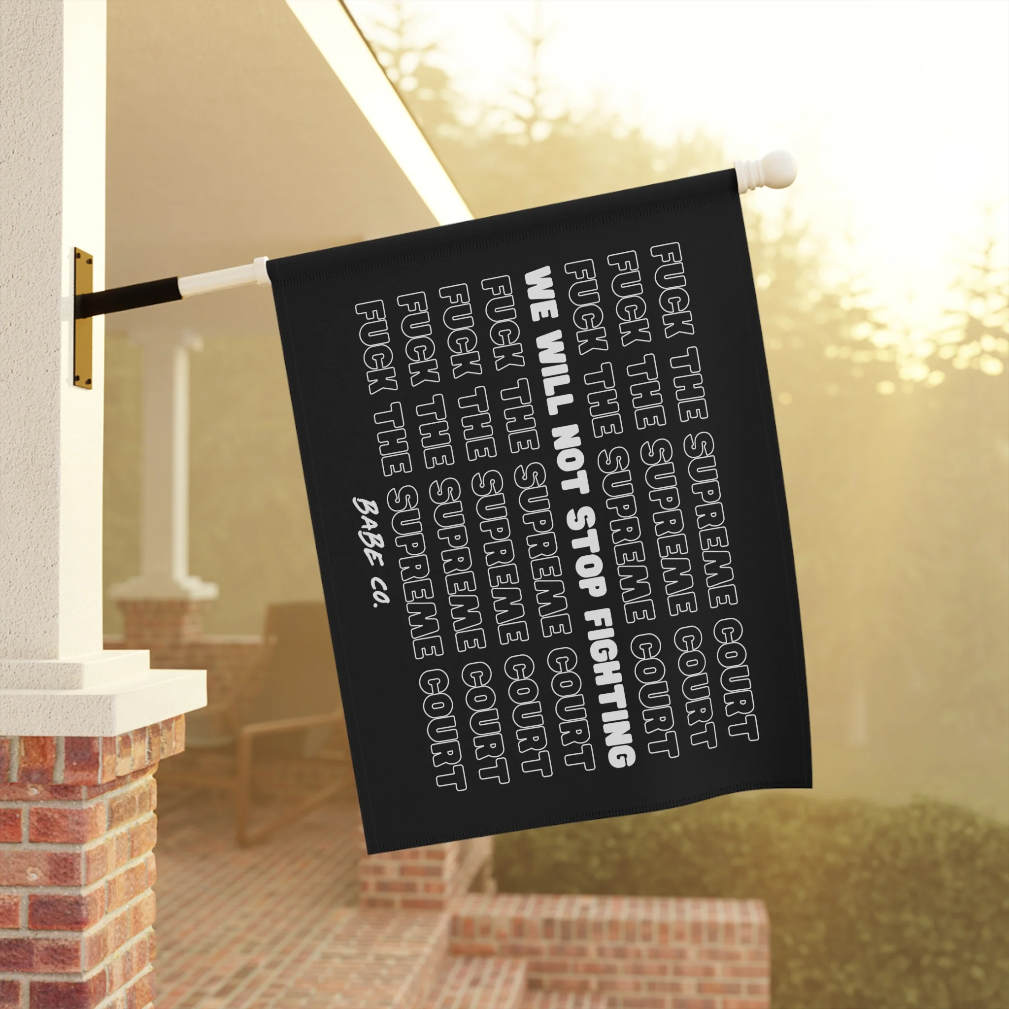 Fuck the Supreme Court - Garden & House Flag - Image 8