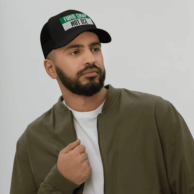 Fund Snap Not Ice - Trucker Cap - Image 4