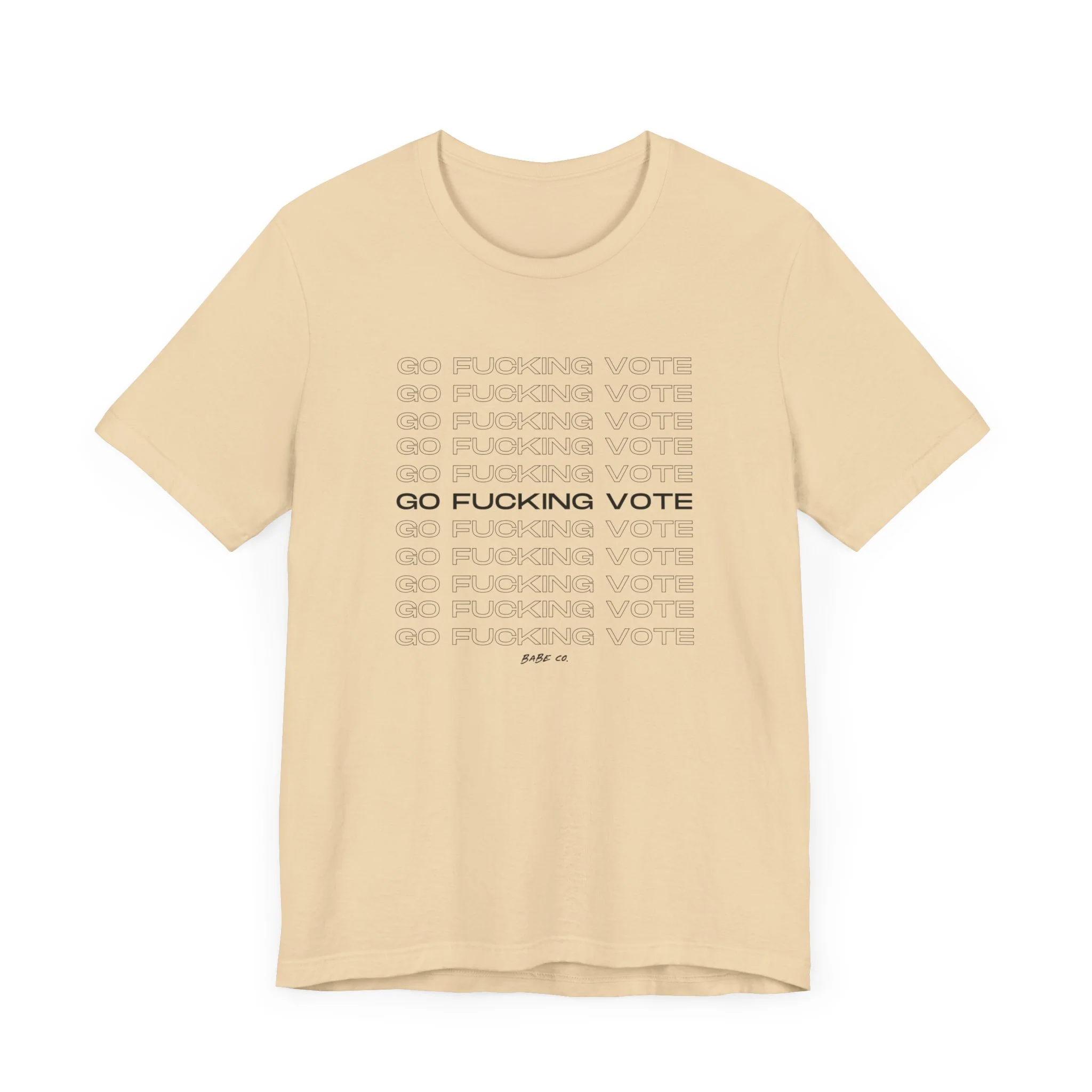 Go Fucking Vote - Unisex Tee - Image 10