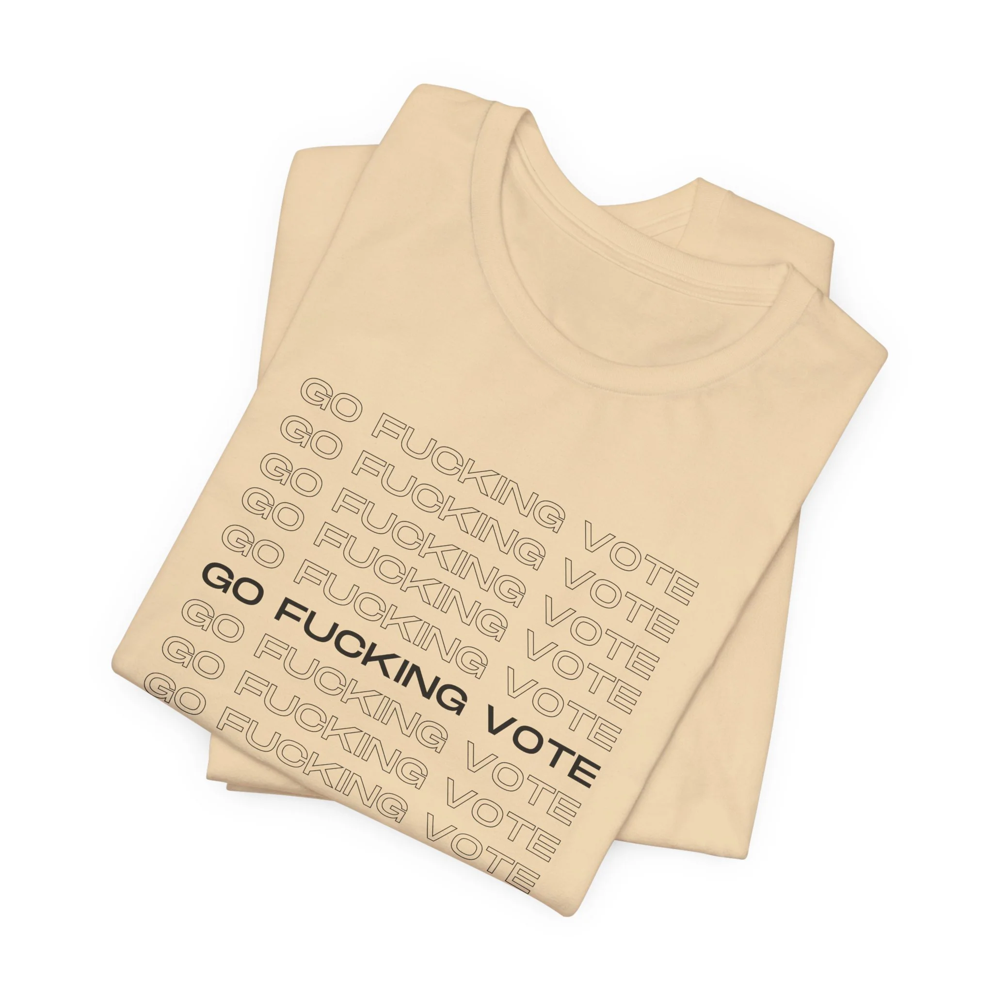 Go Fucking Vote - Unisex Tee - Image 12