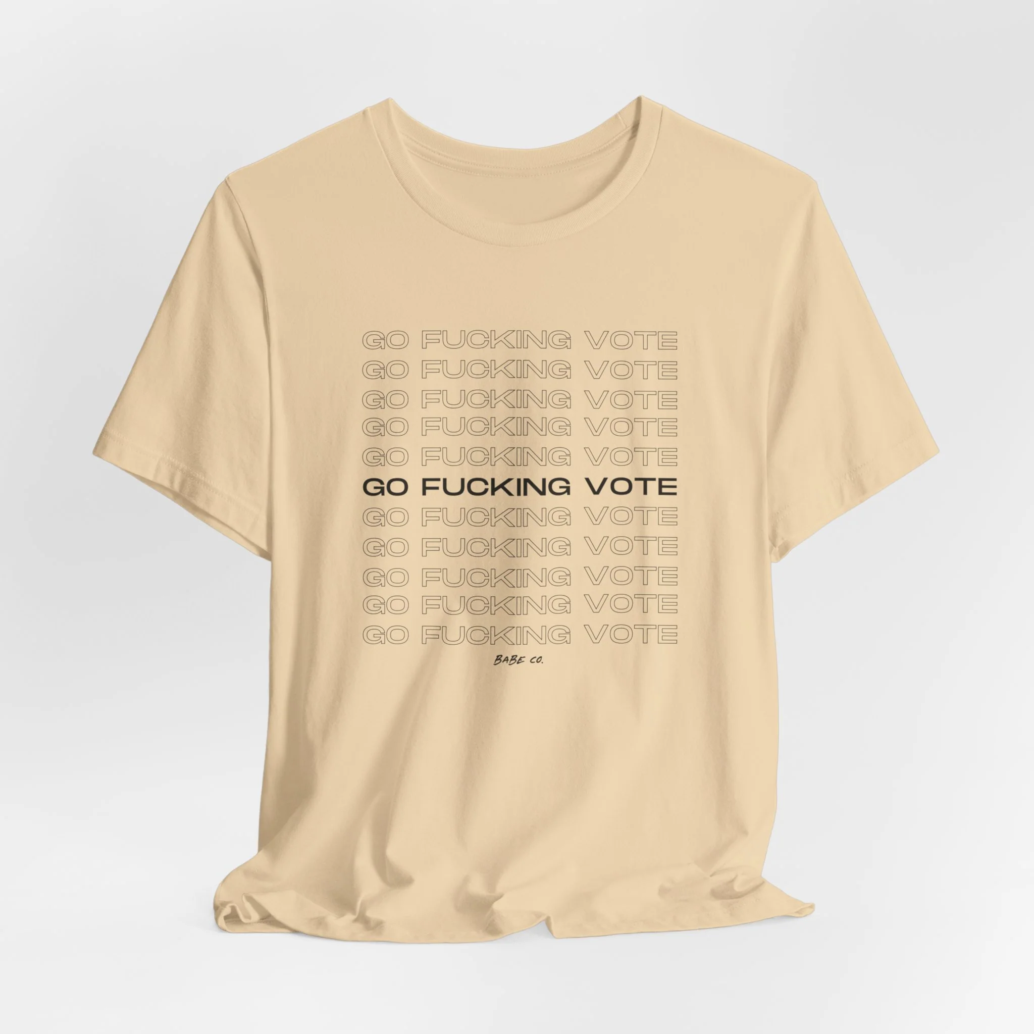 Go Fucking Vote - Unisex Tee - Image 13