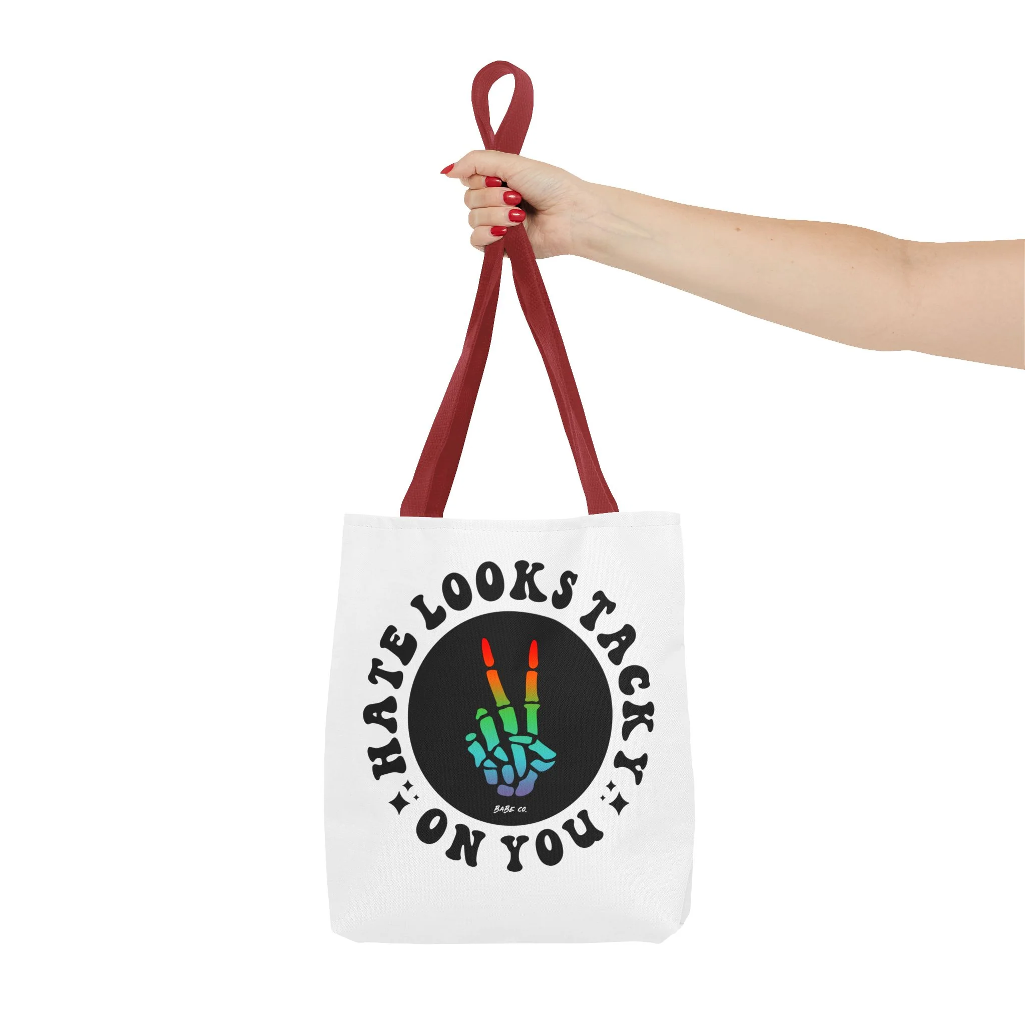 Hate Looks Tacky on You - Tote Bag - Image 11
