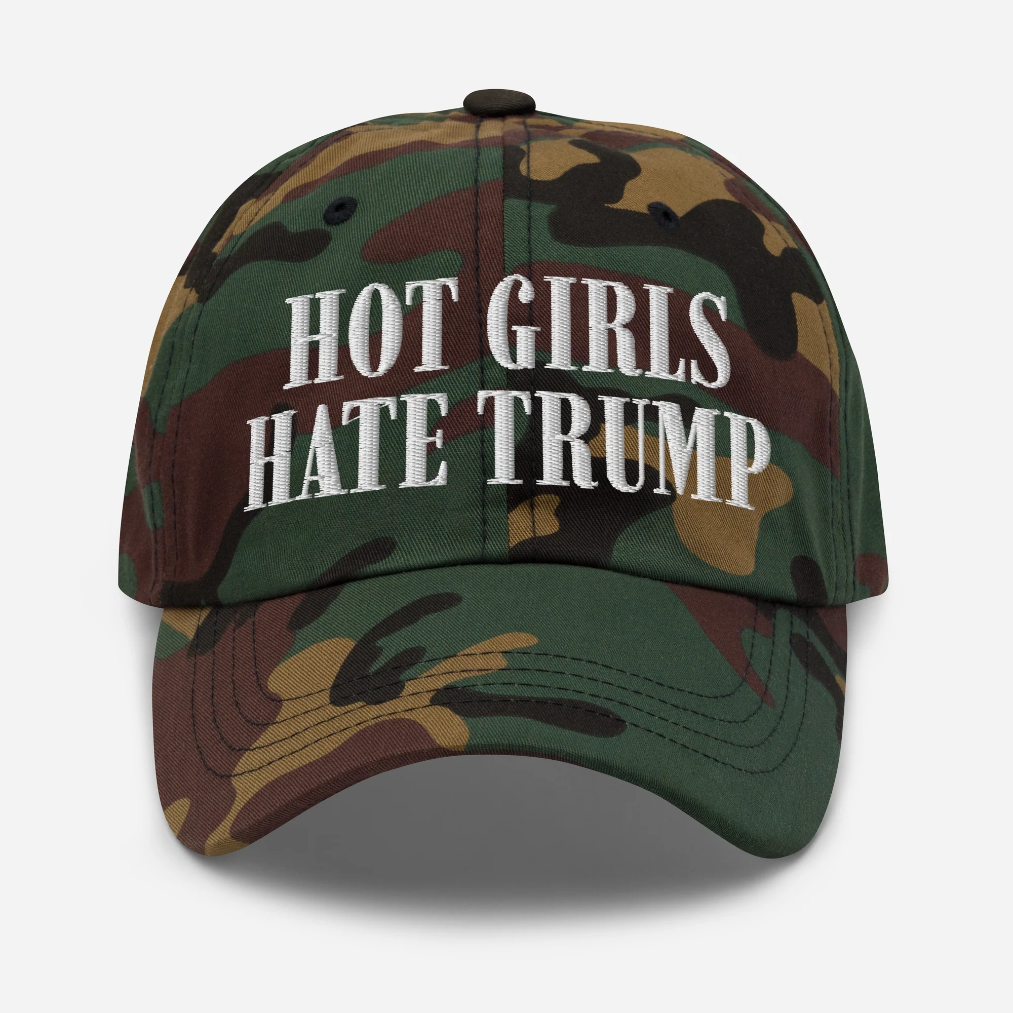 Hot Girls Hate Trump - Dad hat - Image 10