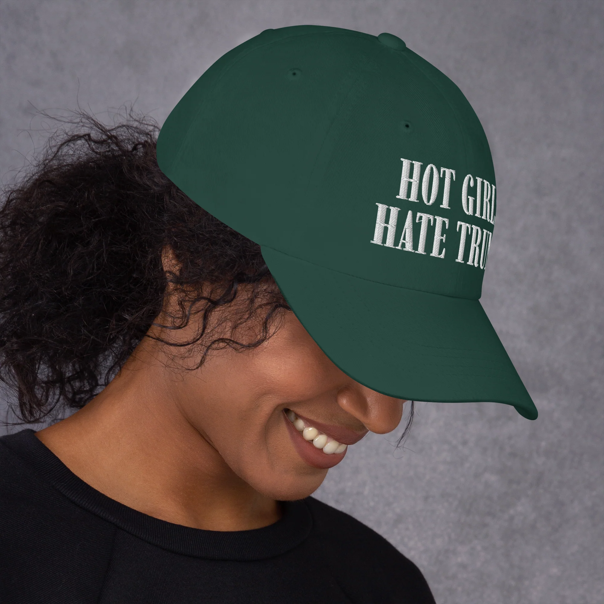 Hot Girls Hate Trump - Dad hat - Image 15