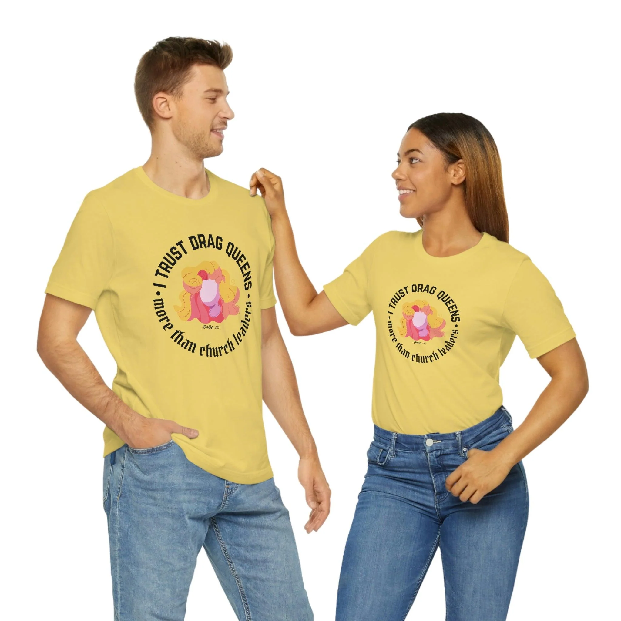 I Trust Drag Queens More Than Church Leaders - Unisex Tee - Image 45
