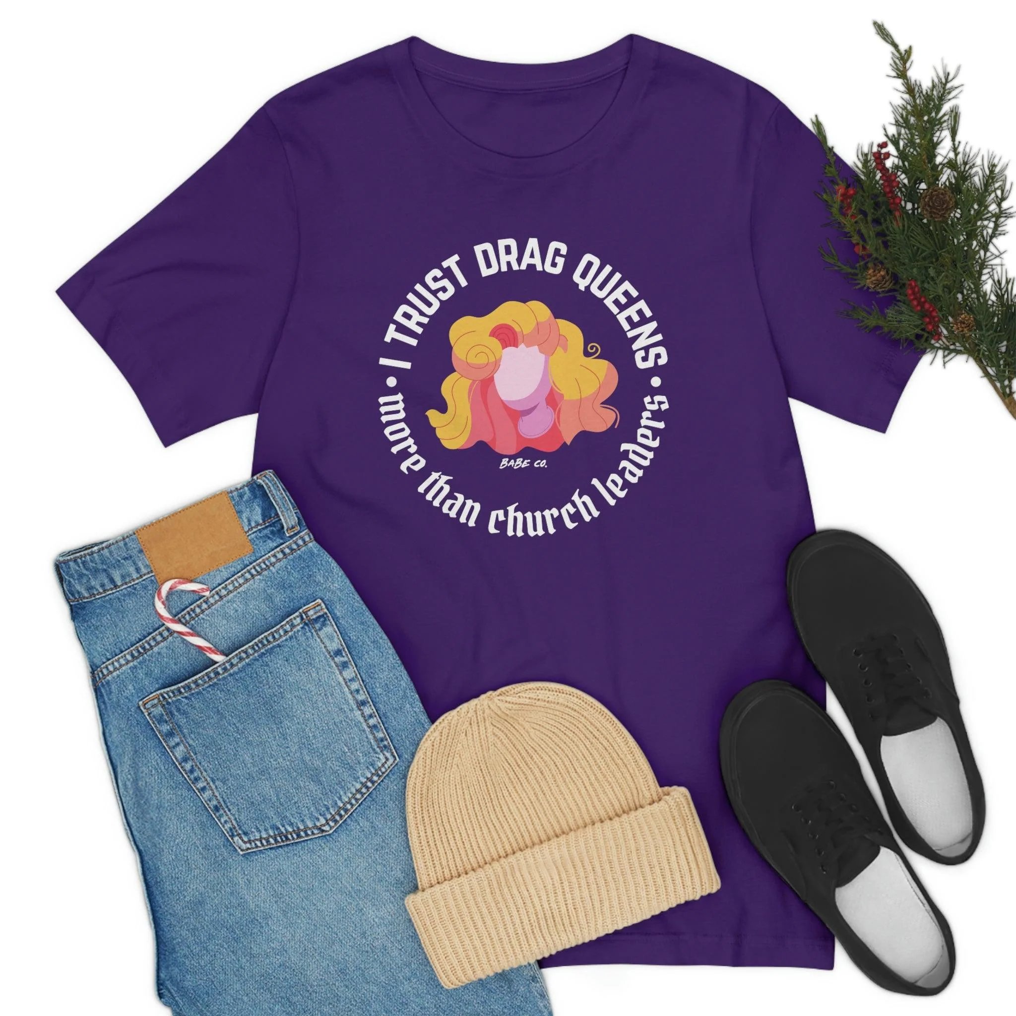 I Trust Drag Queens More Than Church Leaders - Unisex Tee - Image 7
