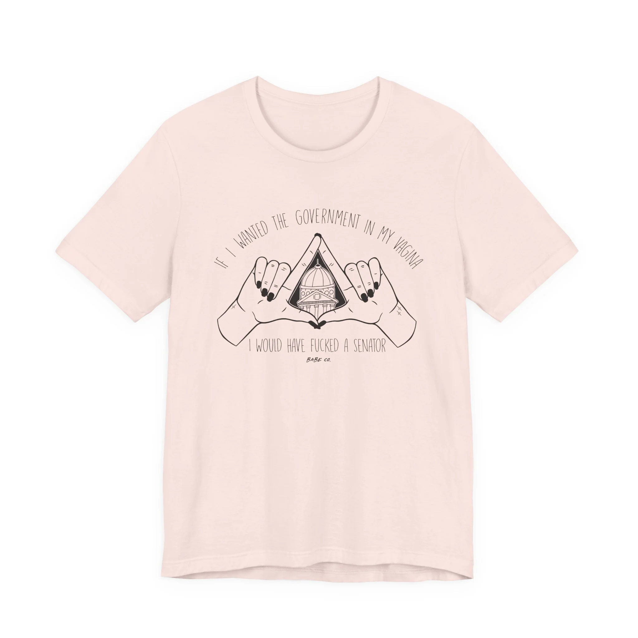 If I Wanted the Government in my Vagina I Would Have Fucked a Senator - Unisex Tee - Image 19
