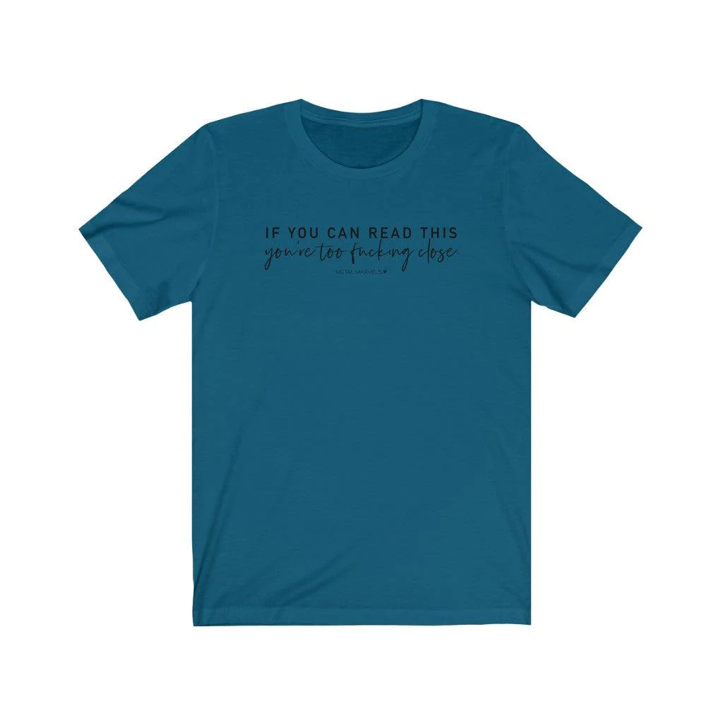 If You Can Read This - Unisex Tee - Image 12