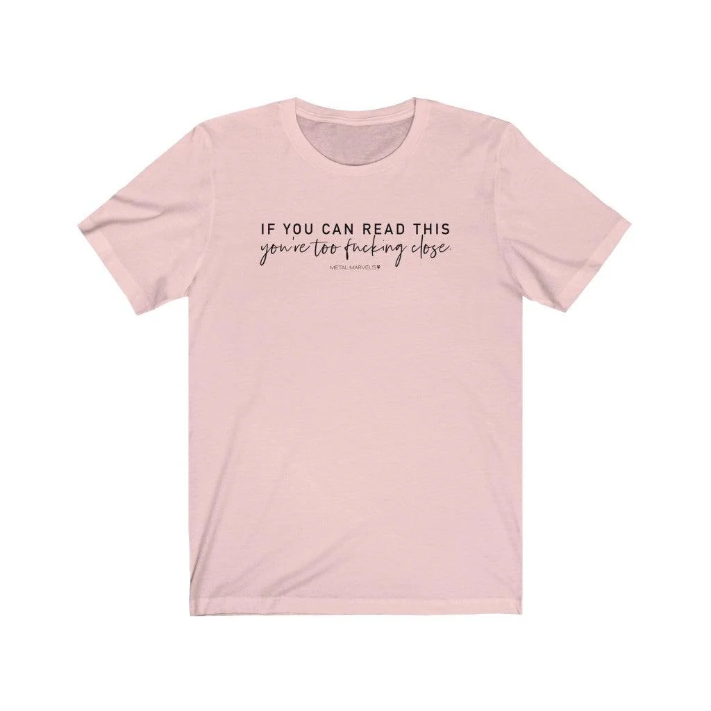 If You Can Read This - Unisex Tee - Image 3