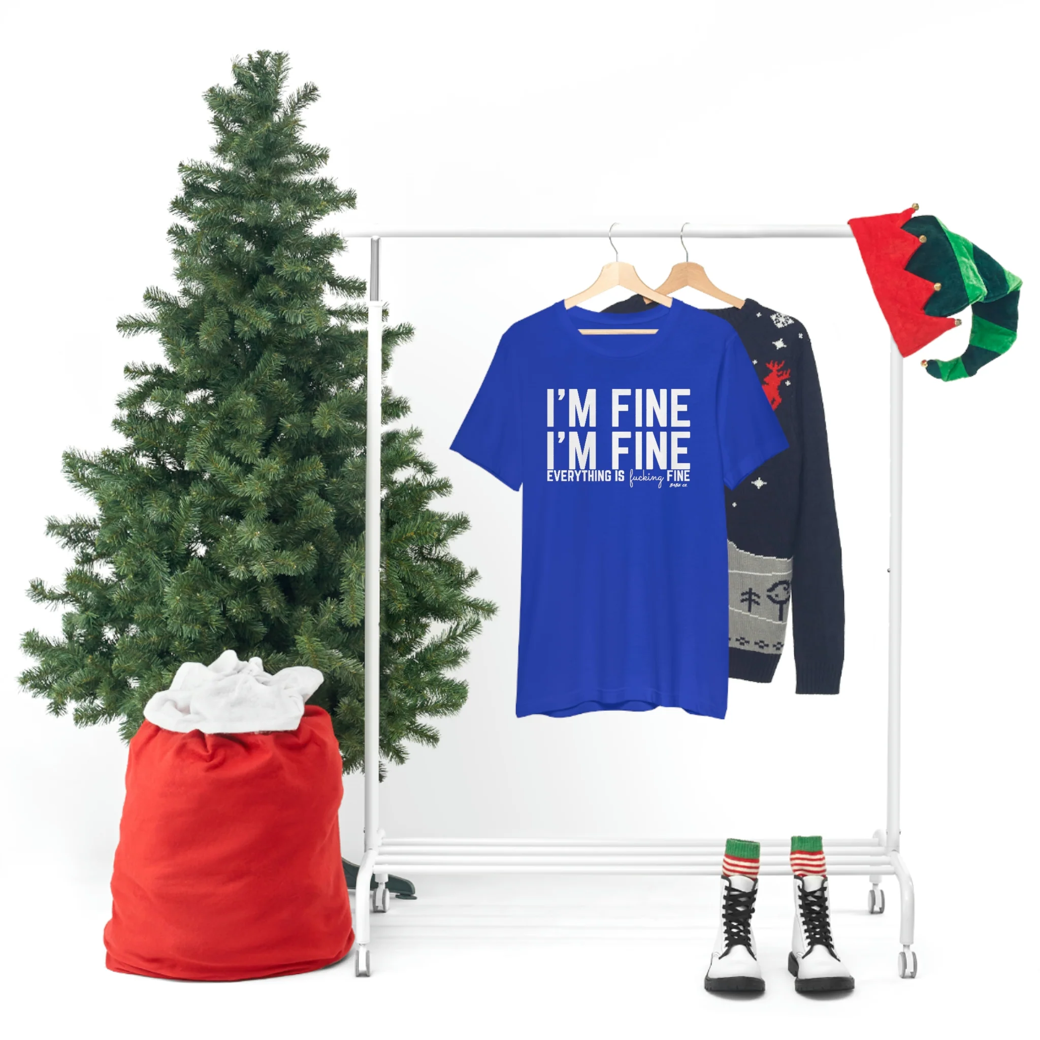 I'm Fine - Unisex Tee - Image 107