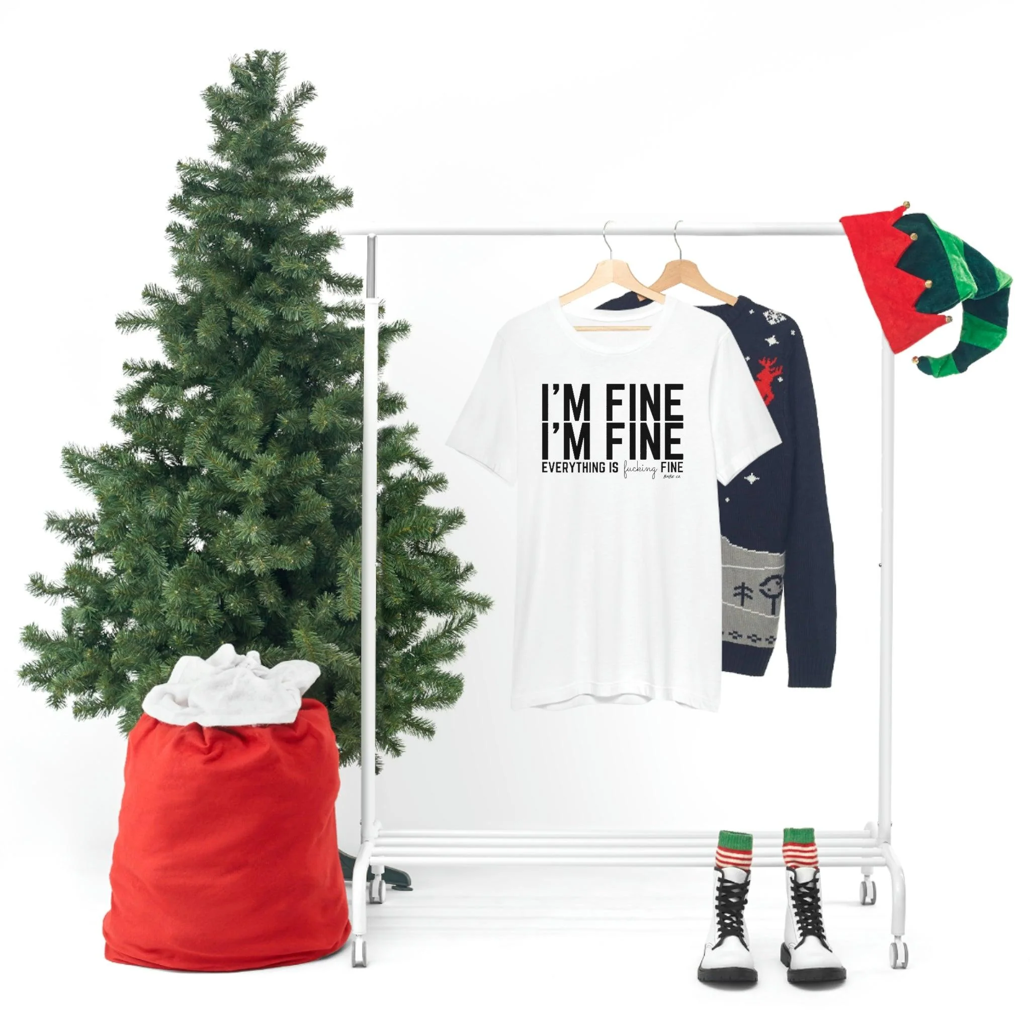 I'm Fine - Unisex Tee - Image 17