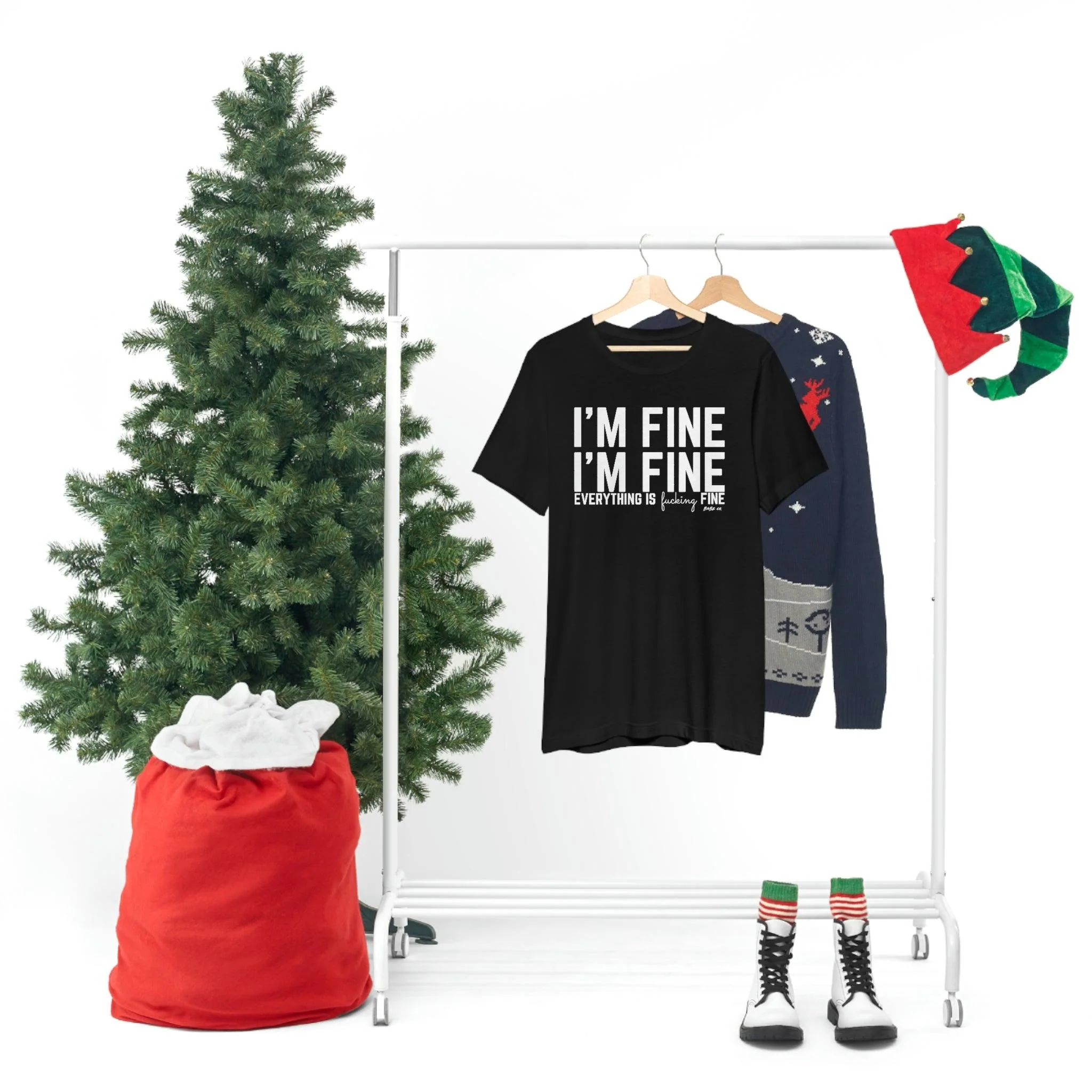 I'm Fine - Unisex Tee - Image 35