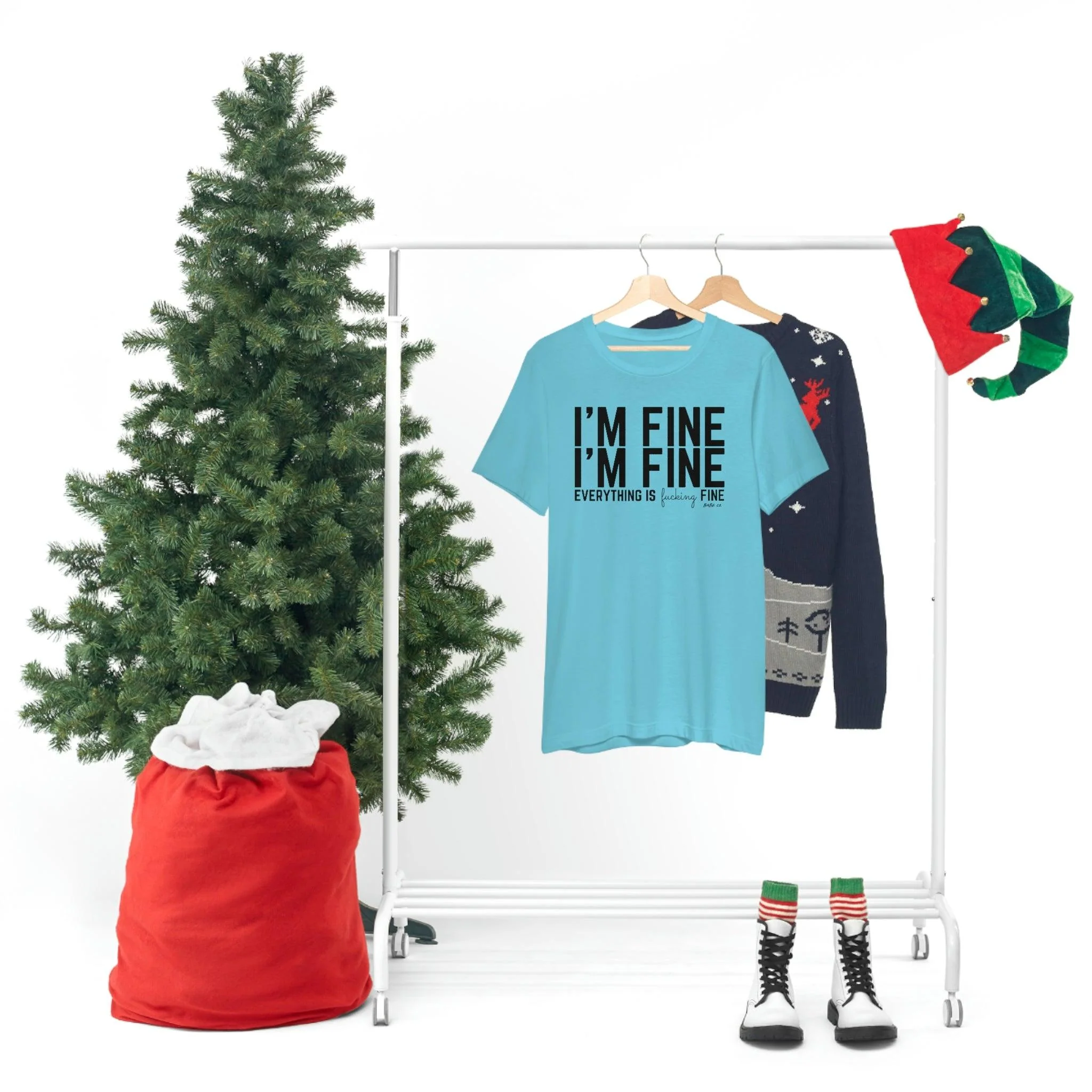 I'm Fine - Unisex Tee - Image 80