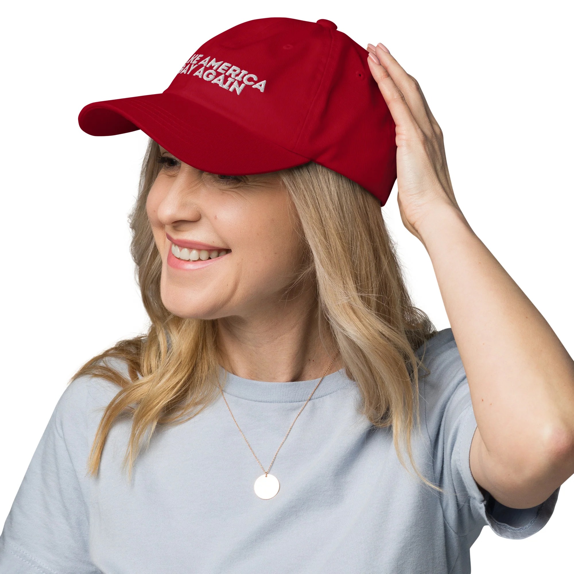 Make America Gay Again Dad hat - Image 6