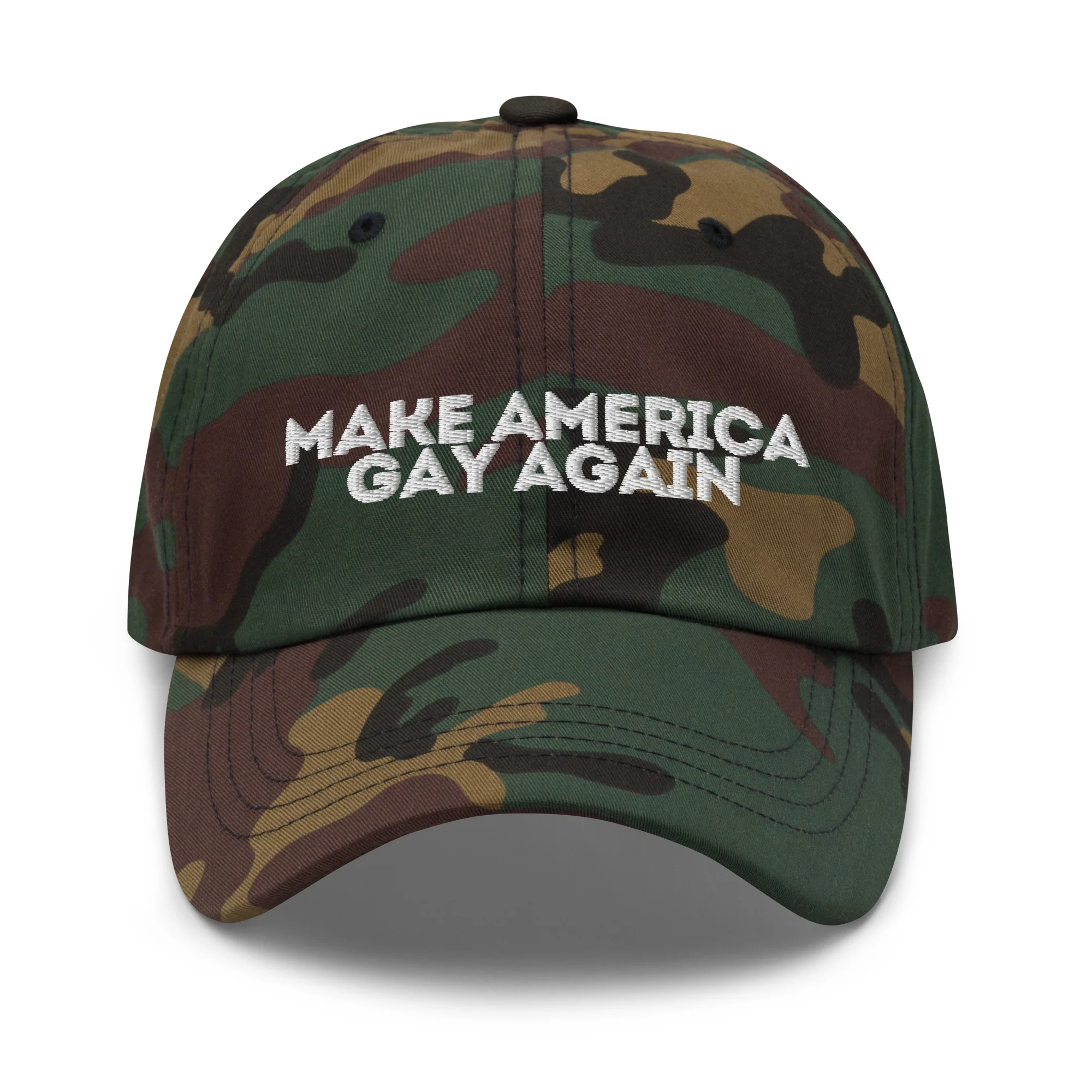 Make America Gay Again Dad hat - Image 8