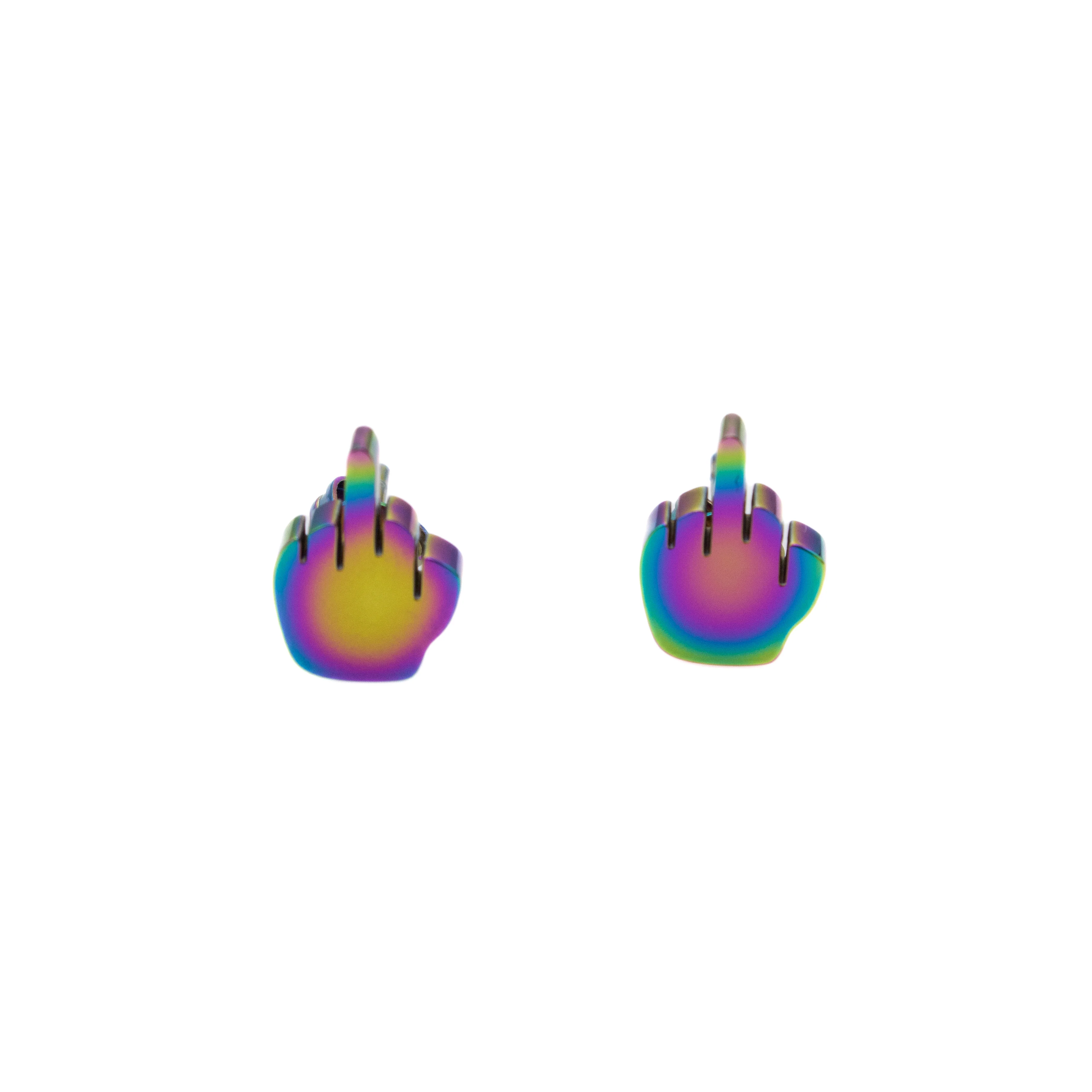 Middle Finger Earring Set - Image 5