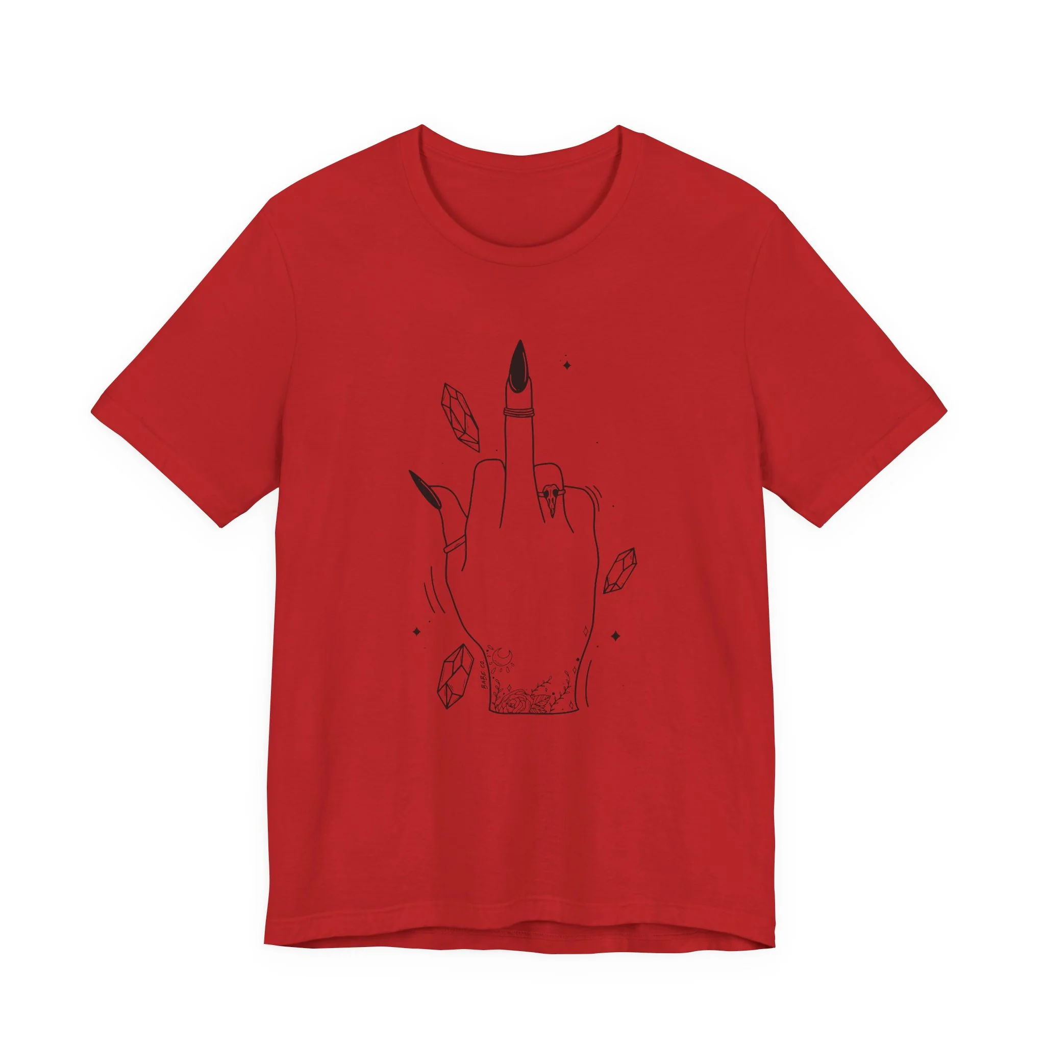 Middle Finger Witchy Vibes - Unisex Tee - Image 10