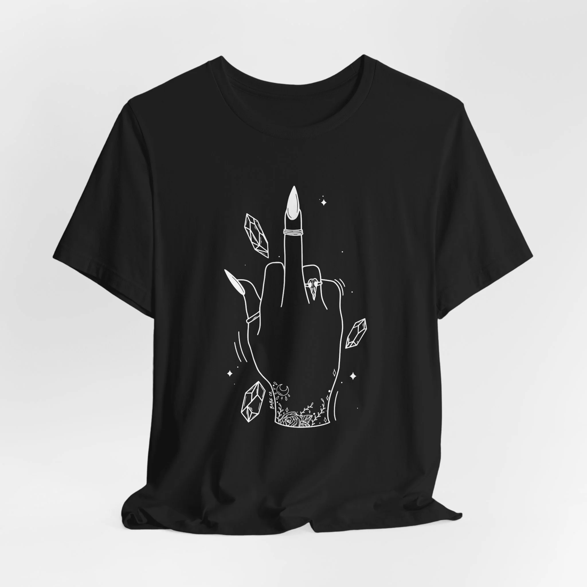 Middle Finger Witchy Vibes - Unisex Tee - Image 16