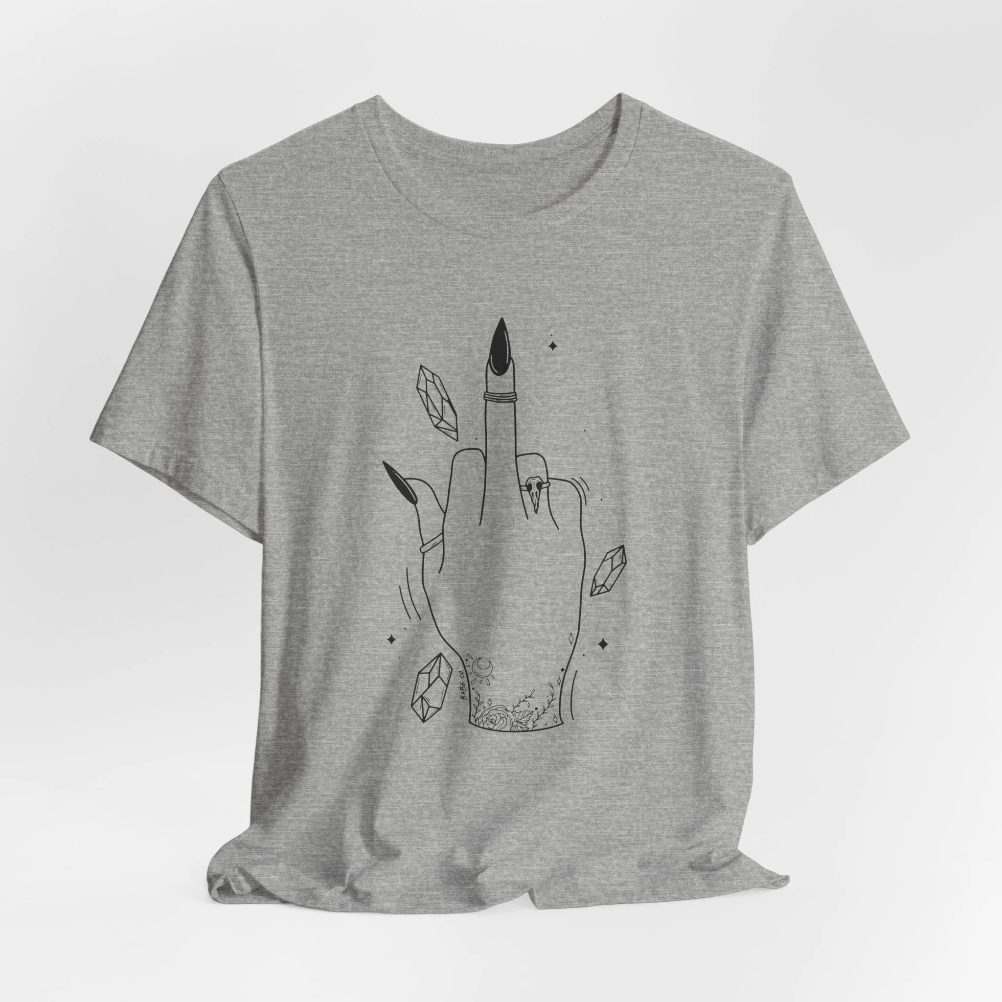 Middle Finger Witchy Vibes - Unisex Tee - Image 31