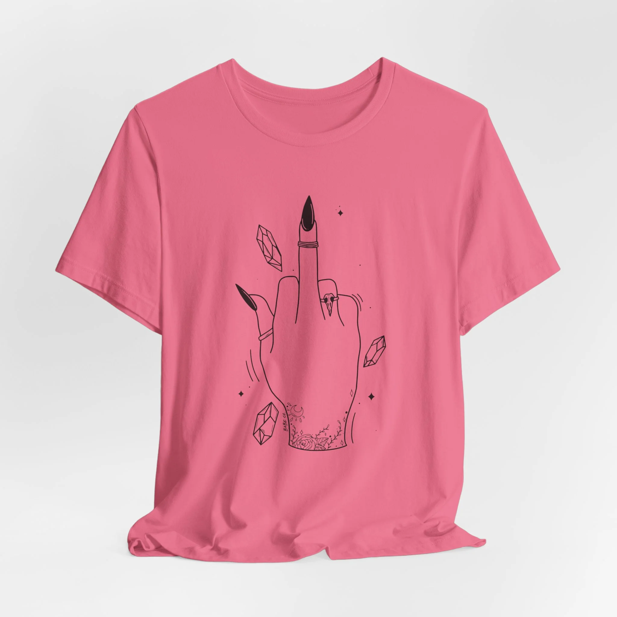 Middle Finger Witchy Vibes - Unisex Tee - Image 34