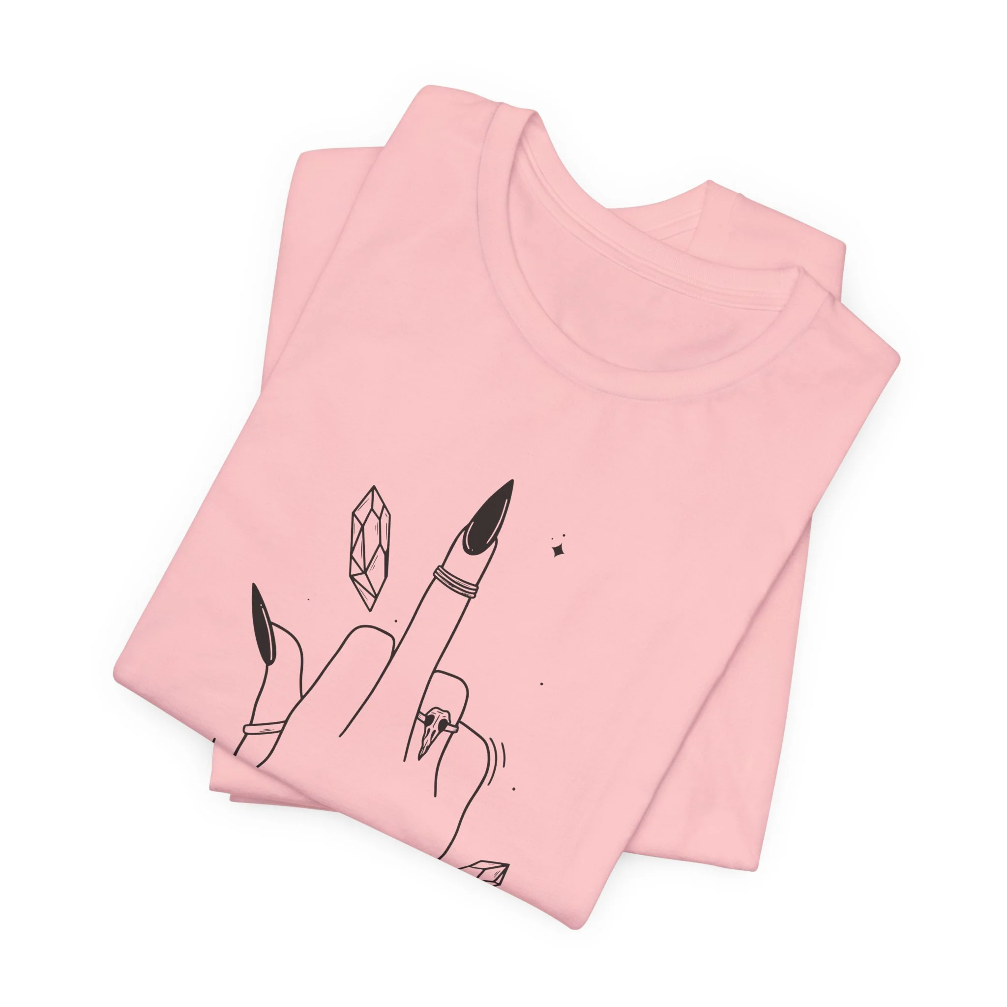Middle Finger Witchy Vibes - Unisex Tee - Image 36