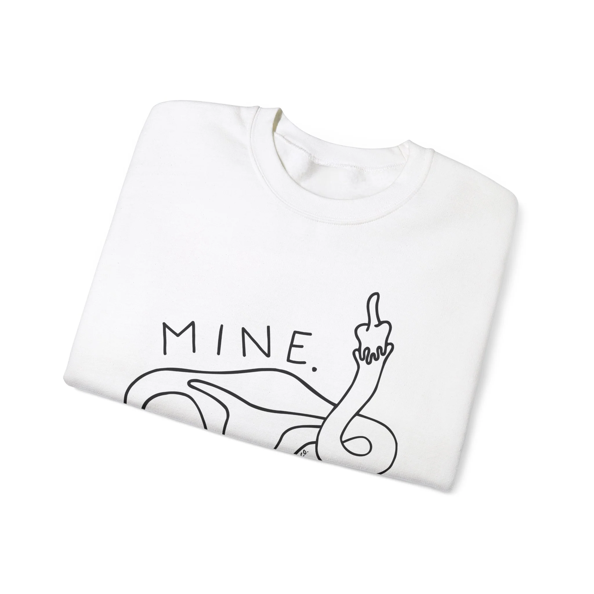Mine (Uterus) - Unisex Crewneck Sweatshirt - Image 13