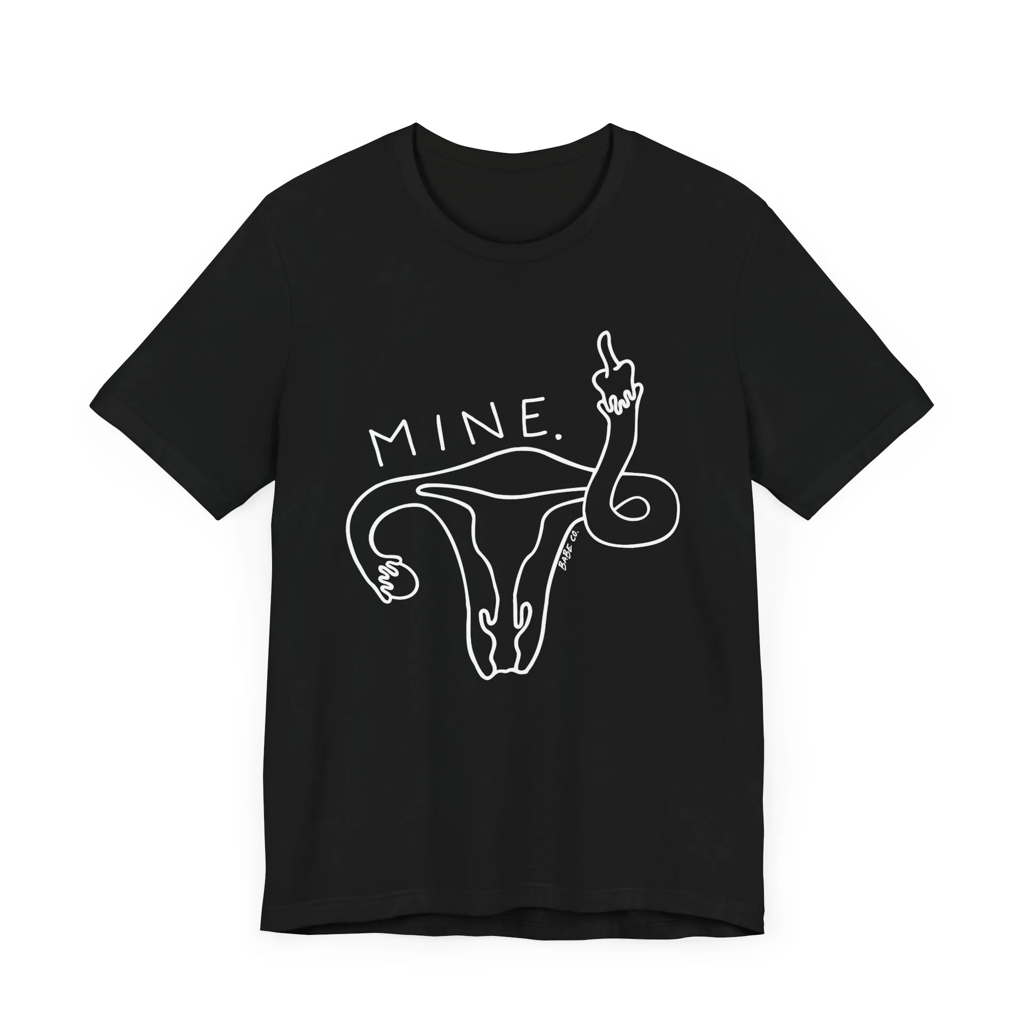 Mine (Uterus) - Unisex Tee - Image 14
