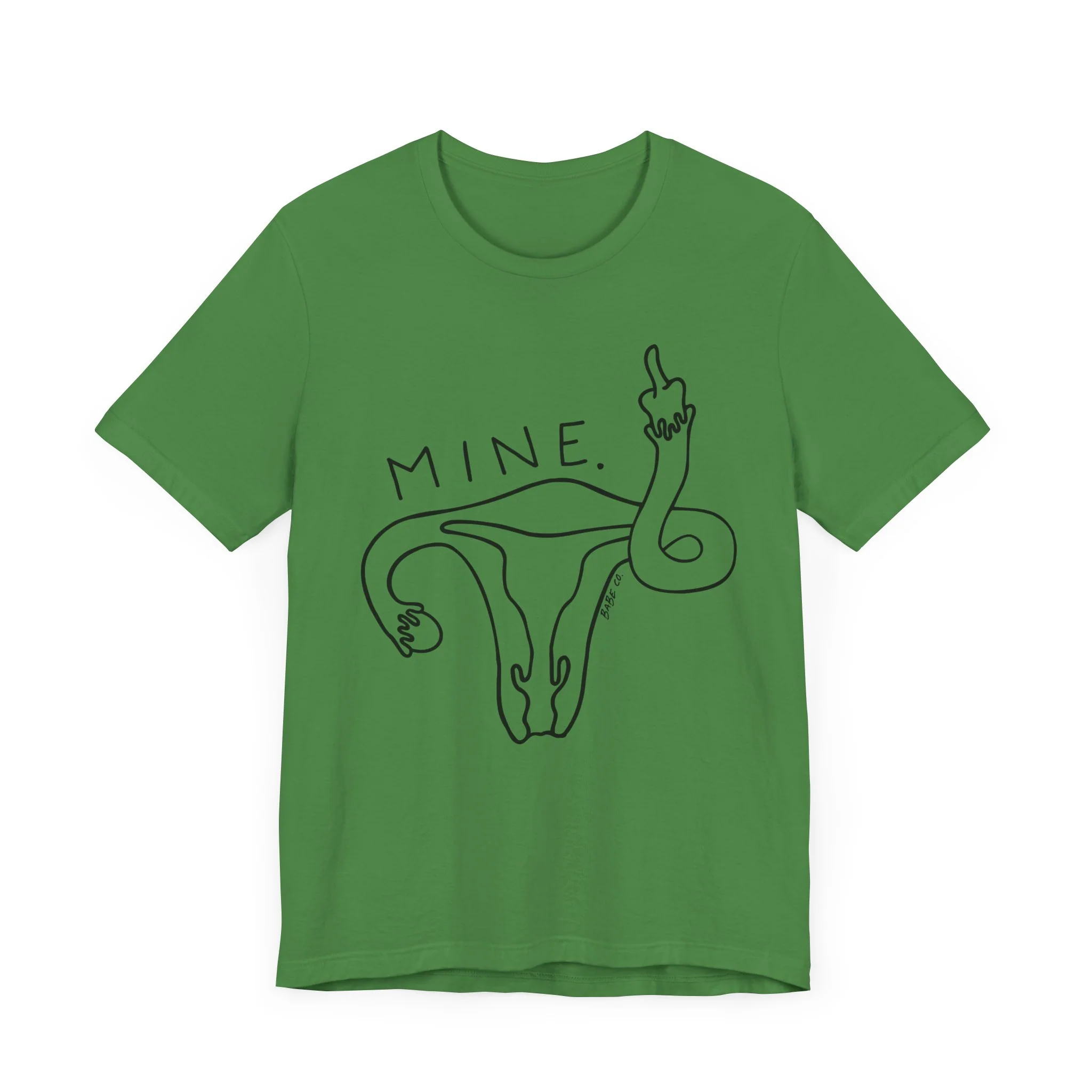 Mine (Uterus) - Unisex Tee - Image 20
