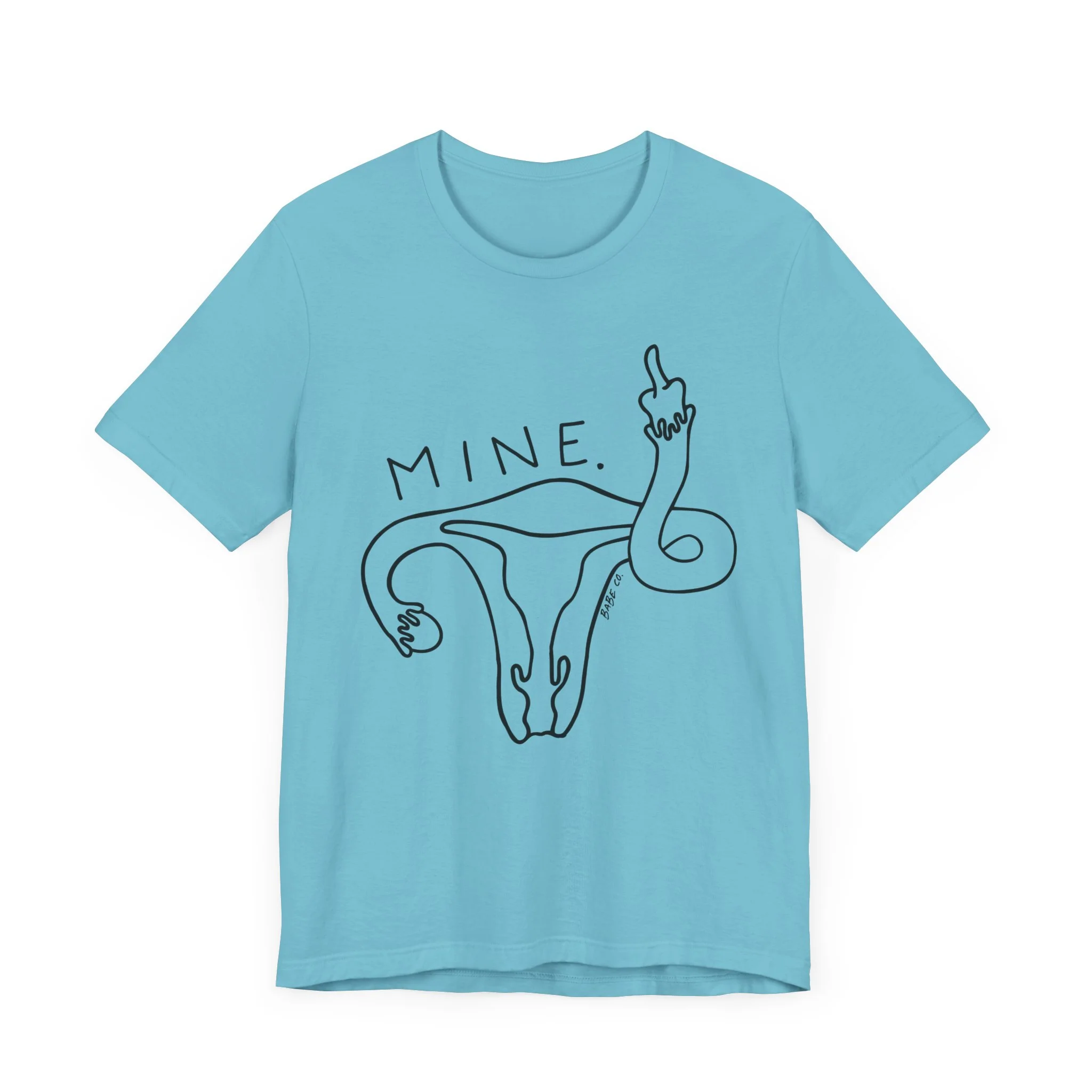Mine (Uterus) - Unisex Tee - Image 23