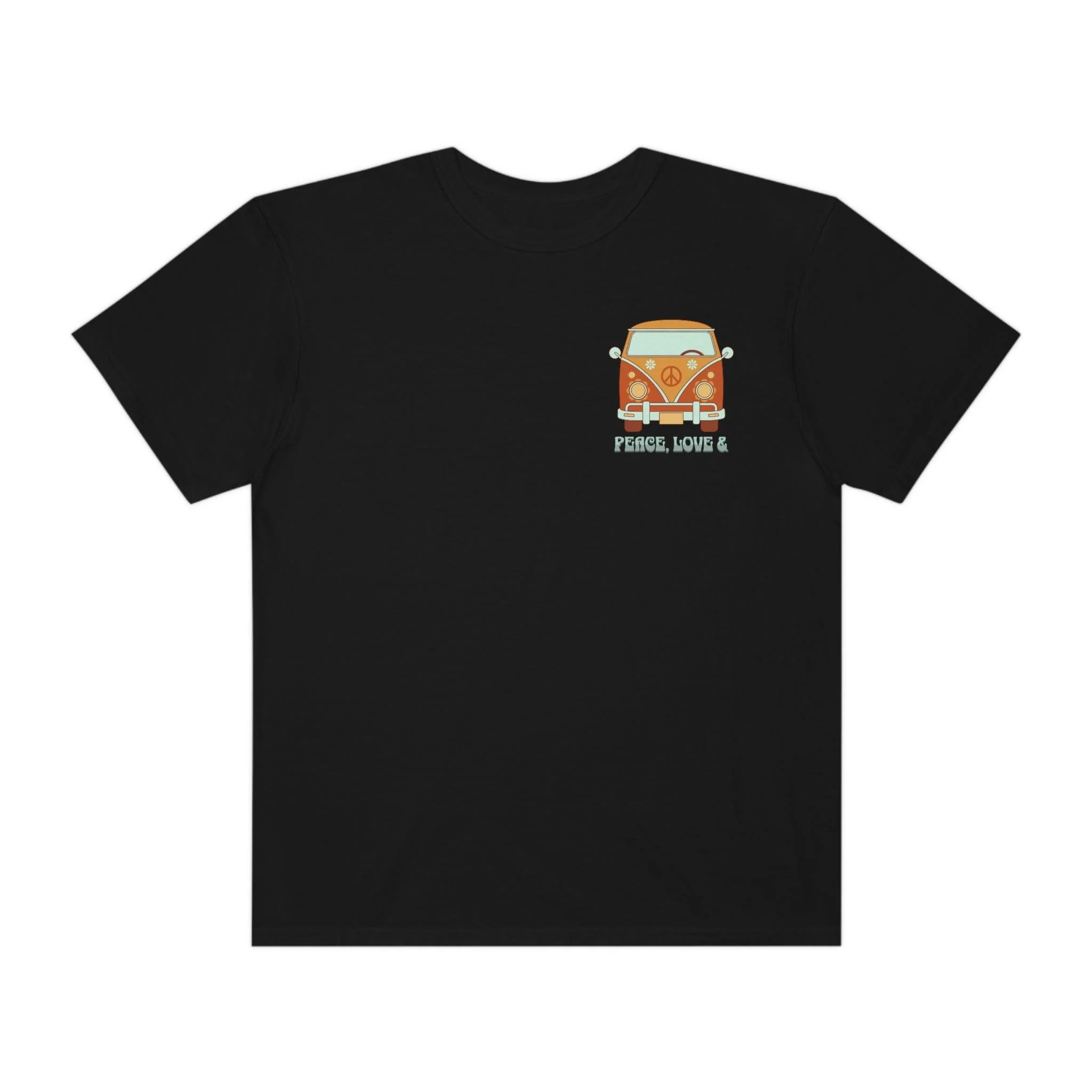 Peace, Love, & Fuck Around and Find Out Retro - Unisex Comfort Colors® Tee - Image 33