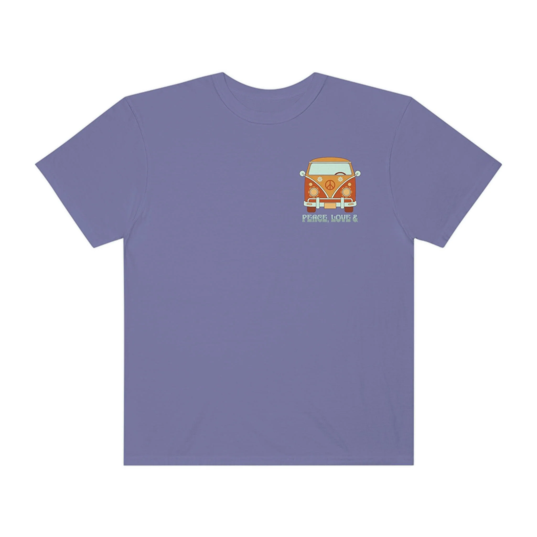 Peace, Love, & Fuck Around and Find Out Retro - Unisex Comfort Colors® Tee - Image 41