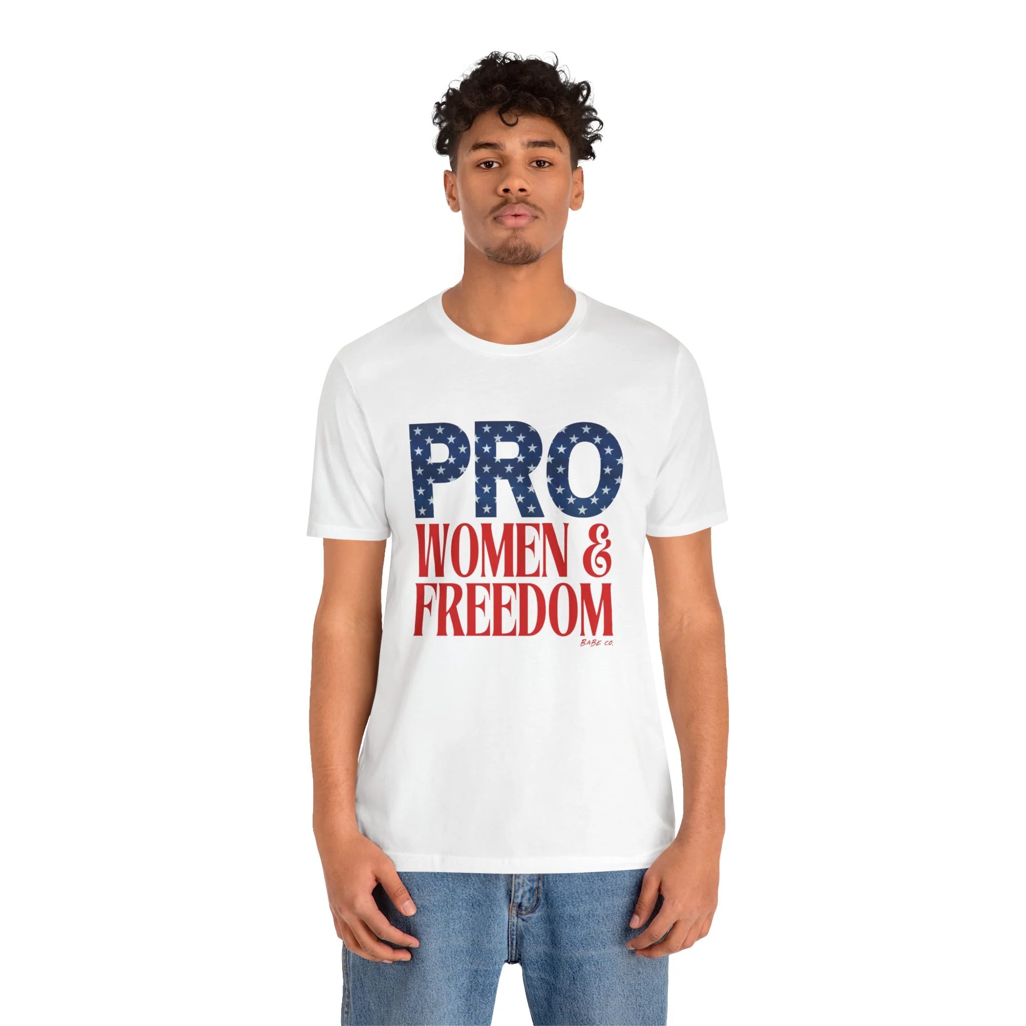 Pro Women Pro Freedom - Unisex Tee - Image 4