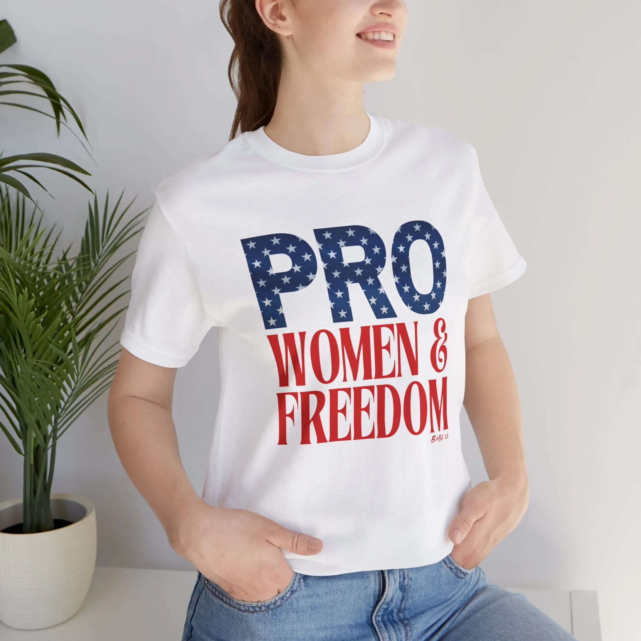 Pro Women Pro Freedom - Unisex Tee - Image 9