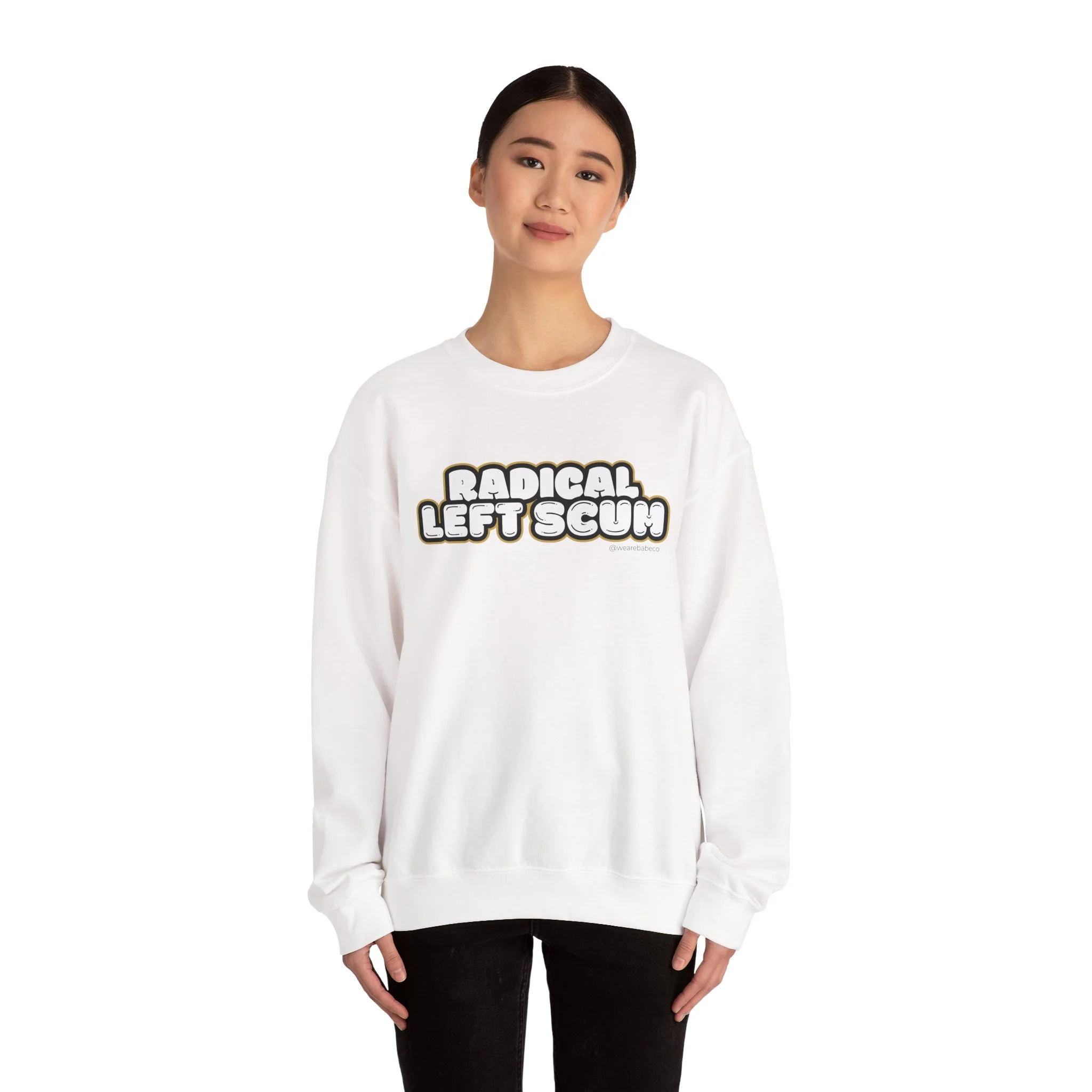 Radical Left Scum - Unisex Crewneck Sweatshirt - Image 7