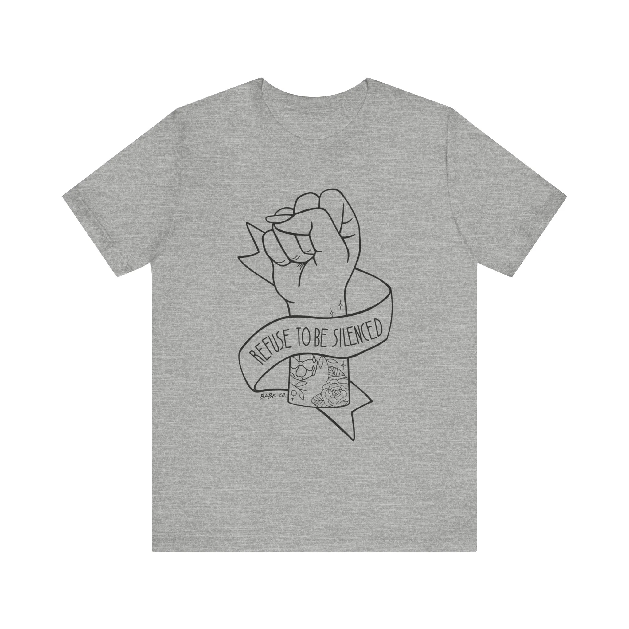 Refuse to be Silenced - Unisex Tee - Image 10