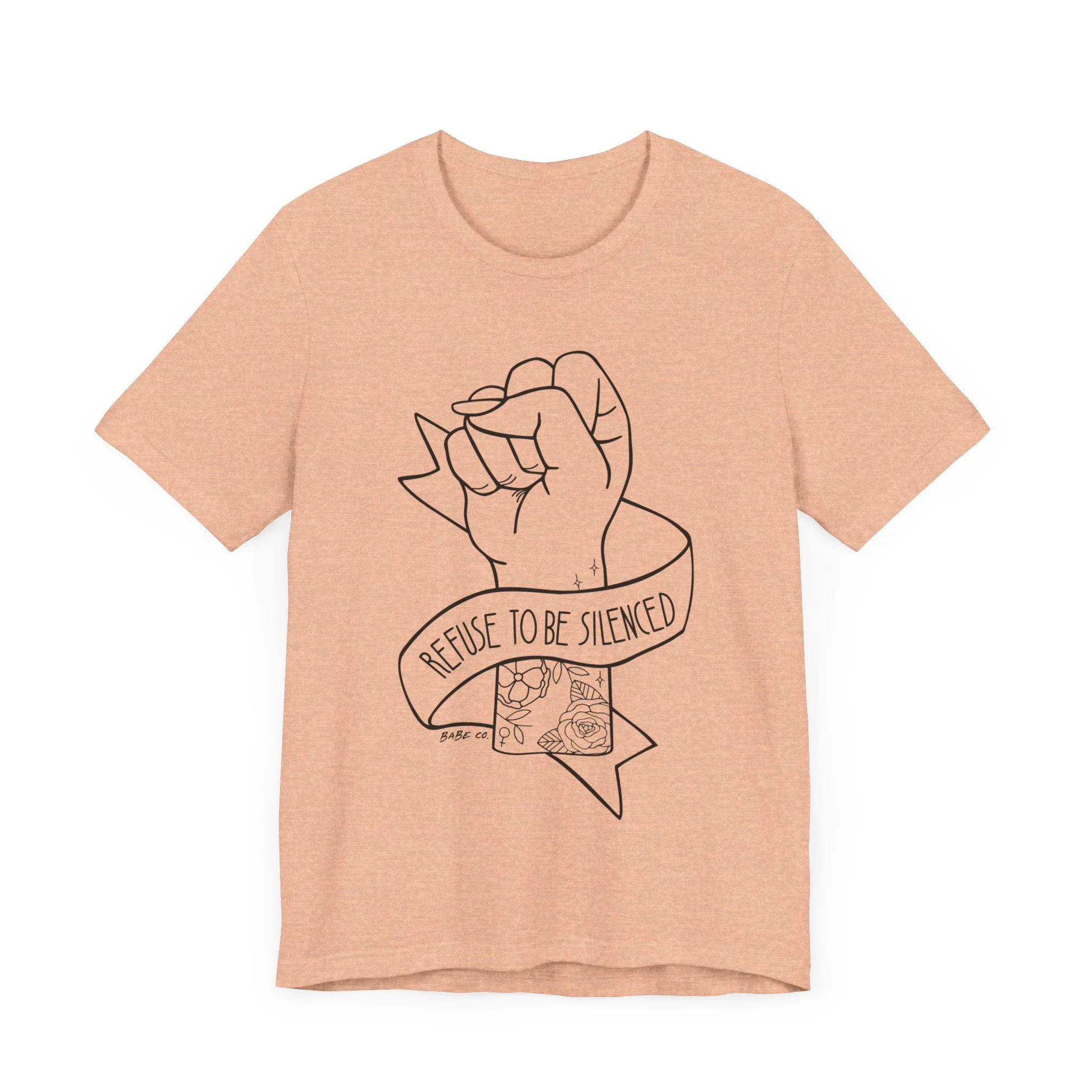 Refuse to be Silenced - Unisex Tee - Image 25