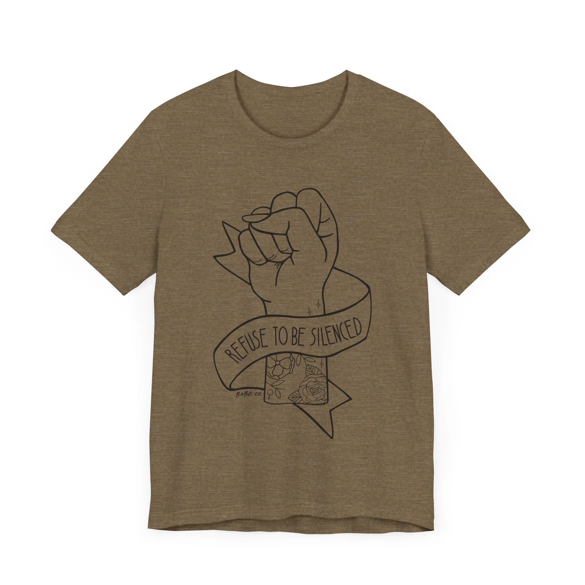 Refuse to be Silenced - Unisex Tee - Image 28
