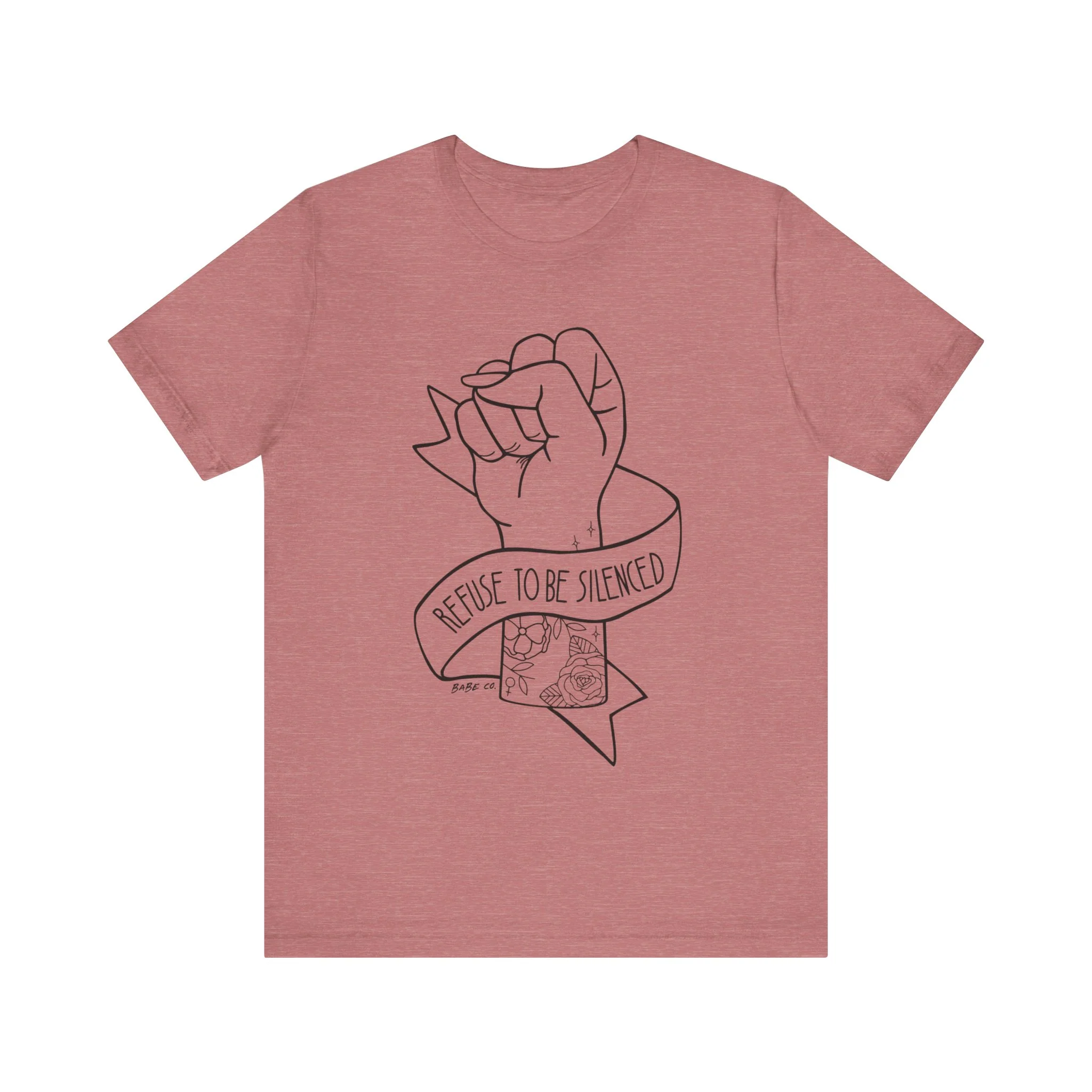 Refuse to be Silenced - Unisex Tee - Image 3