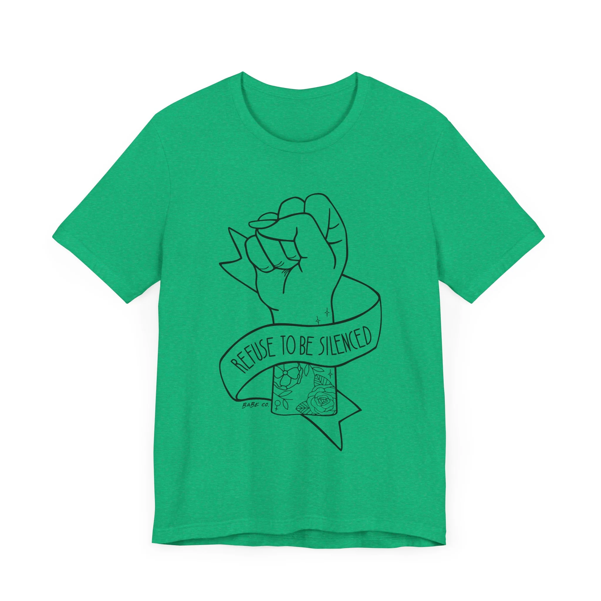 Refuse to be Silenced - Unisex Tee - Image 31