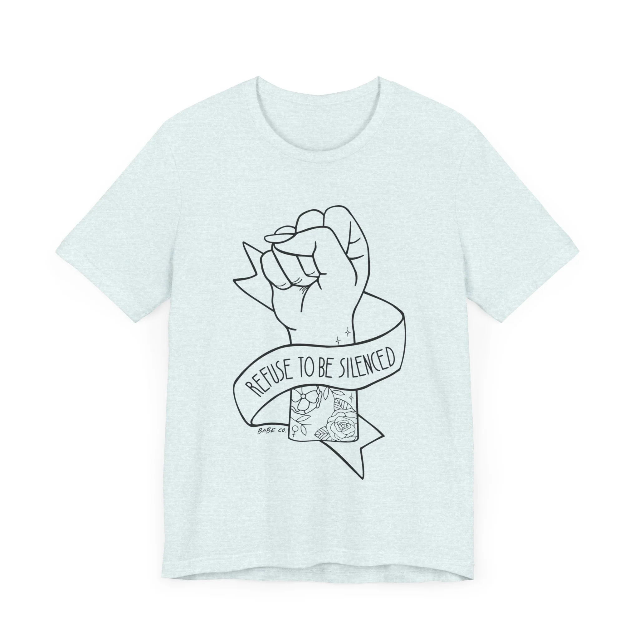 Refuse to be Silenced - Unisex Tee - Image 34