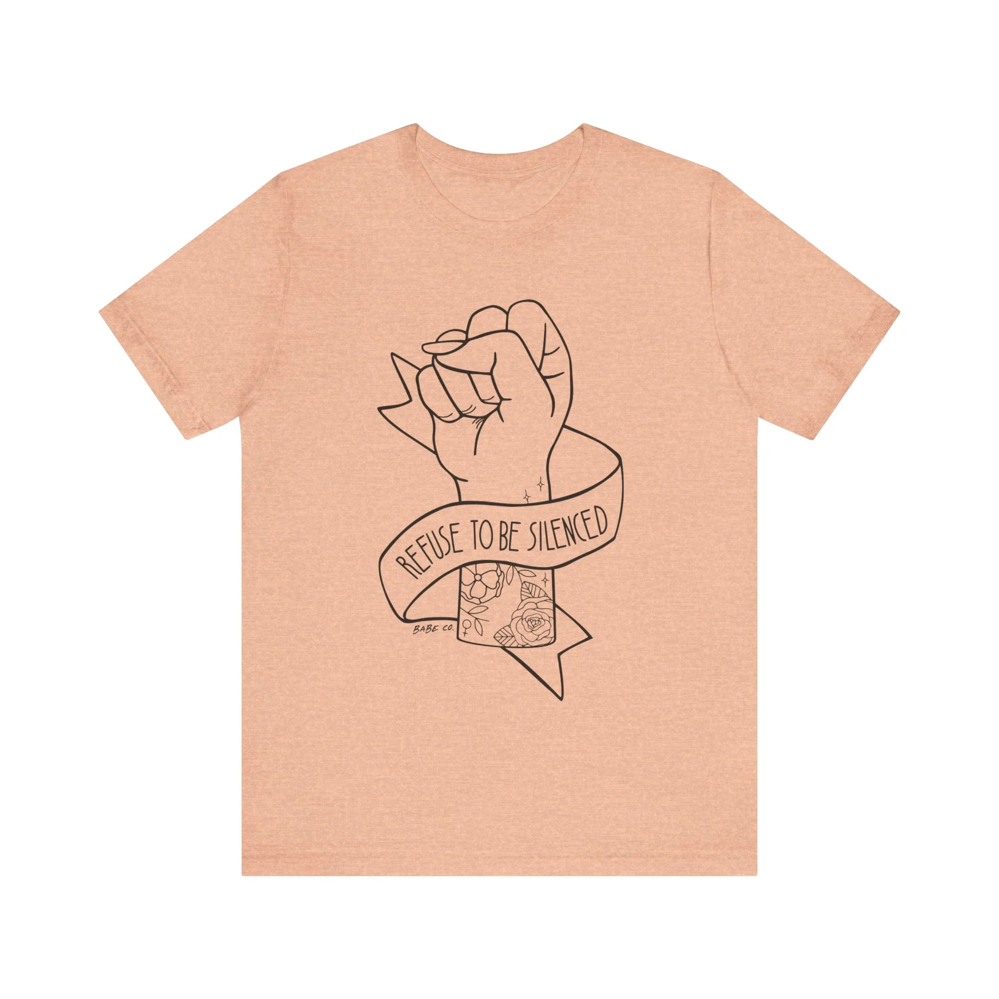 Refuse to be Silenced - Unisex Tee - Image 4