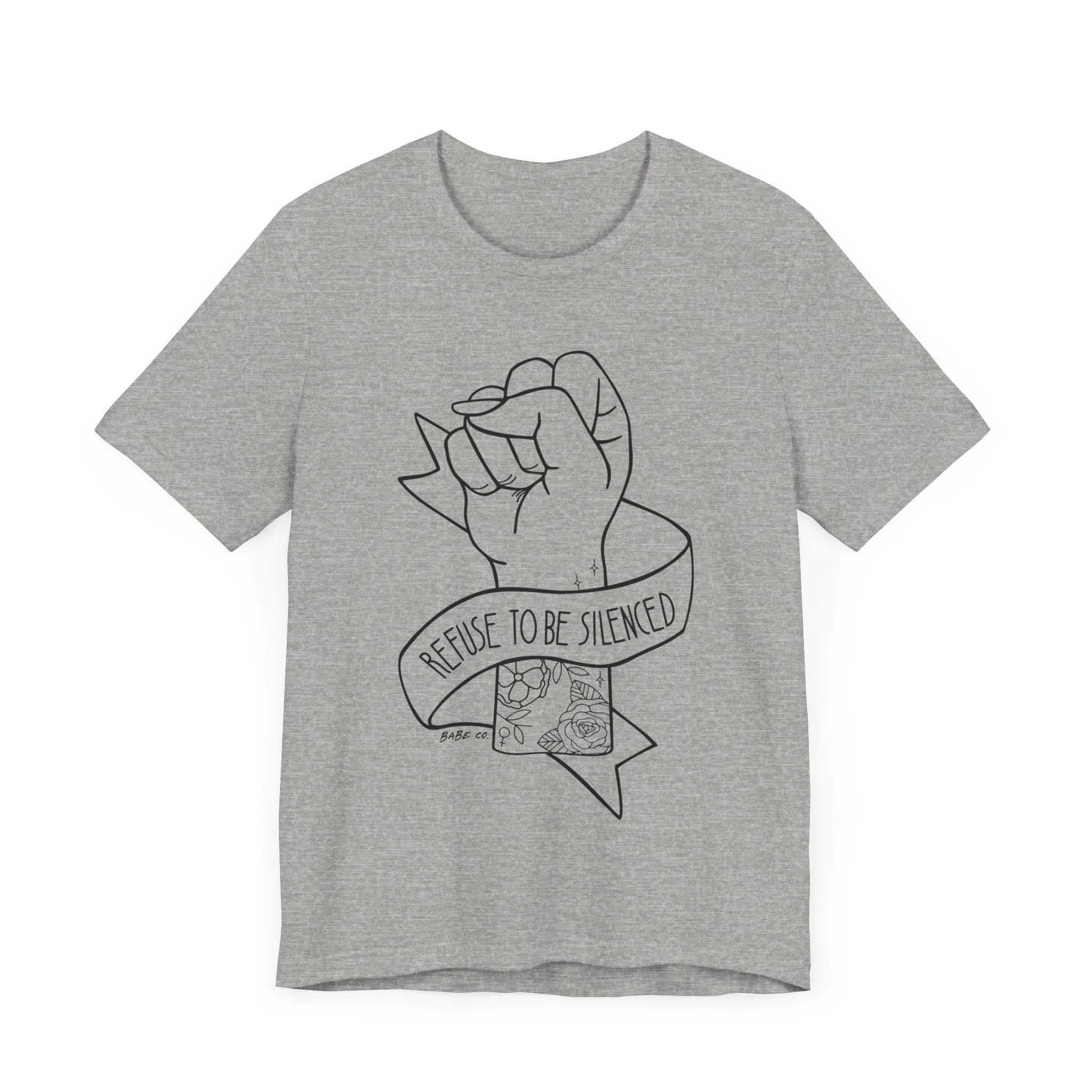 Refuse to be Silenced - Unisex Tee - Image 43